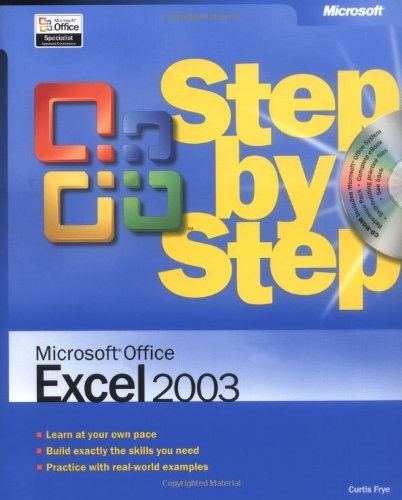 Microsoft Office Excel 2003 Step by Step by Frye, Curtis Mixed media product The