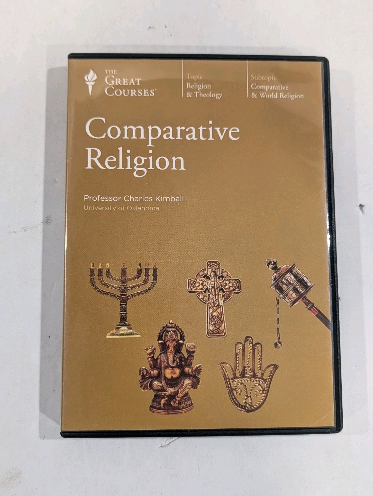 5 Lot Of Great Courses DVDs | Food & Wine, Photography, English, Religion