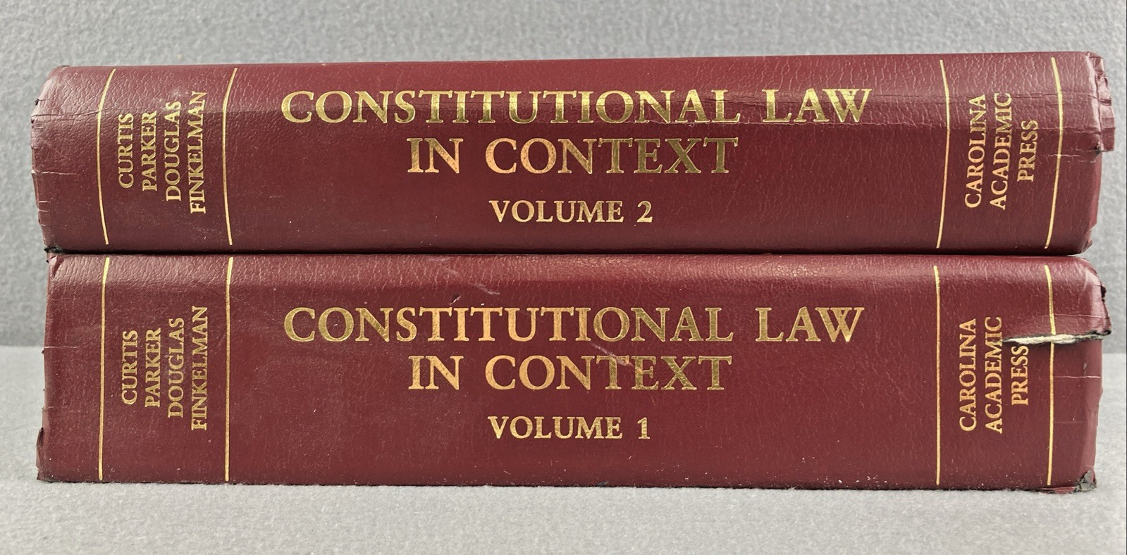 Constitutional Law In Context Volume 1 And 2 Carolina Academic Press Bundle