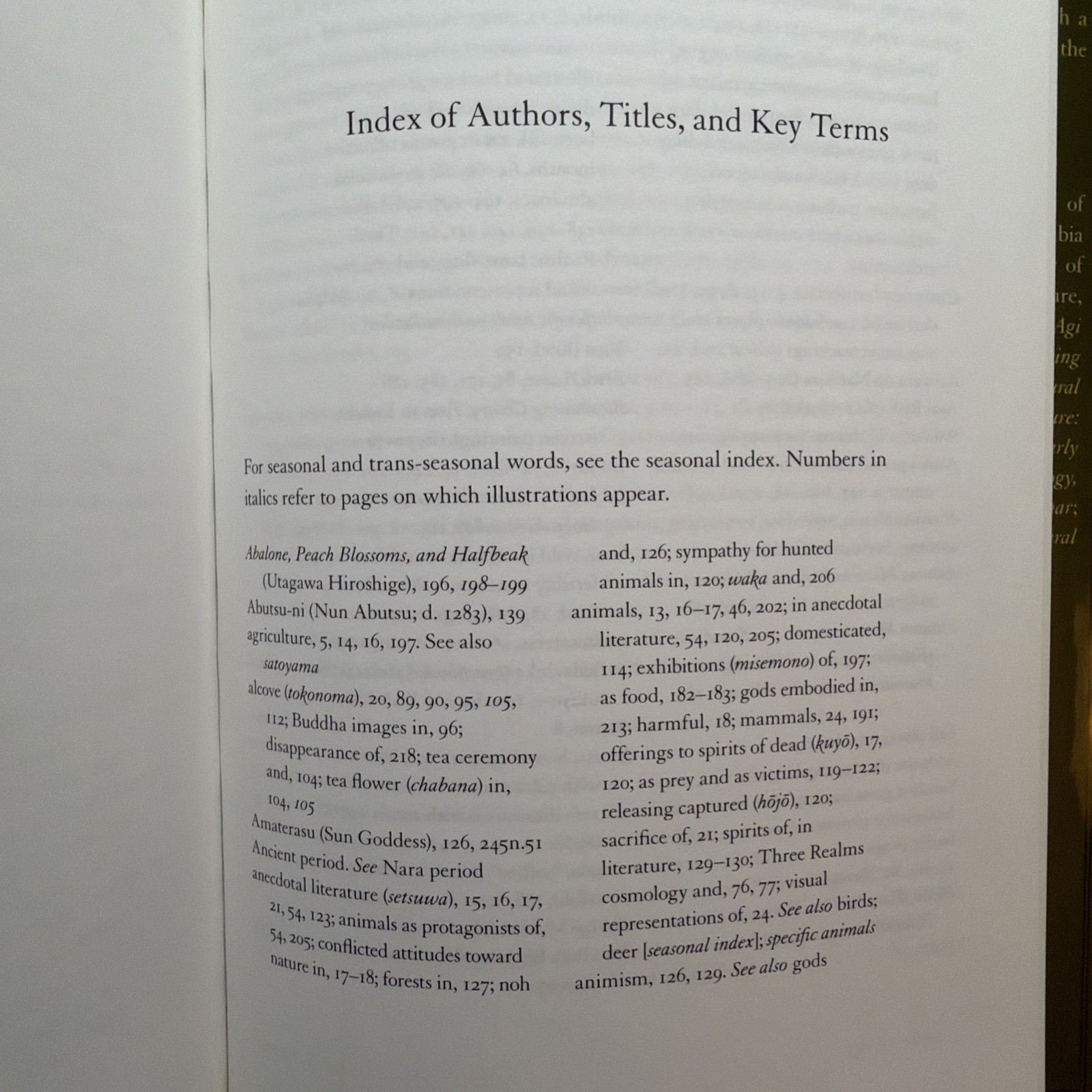 Japan and the Culture of the Four Seasons : Nature, Literature … Haruo Shirane