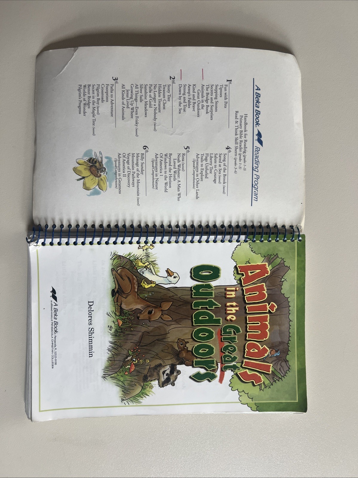 A Beka 1st Grade Animals in the Great Outdoors Set – Teacher and Student Books