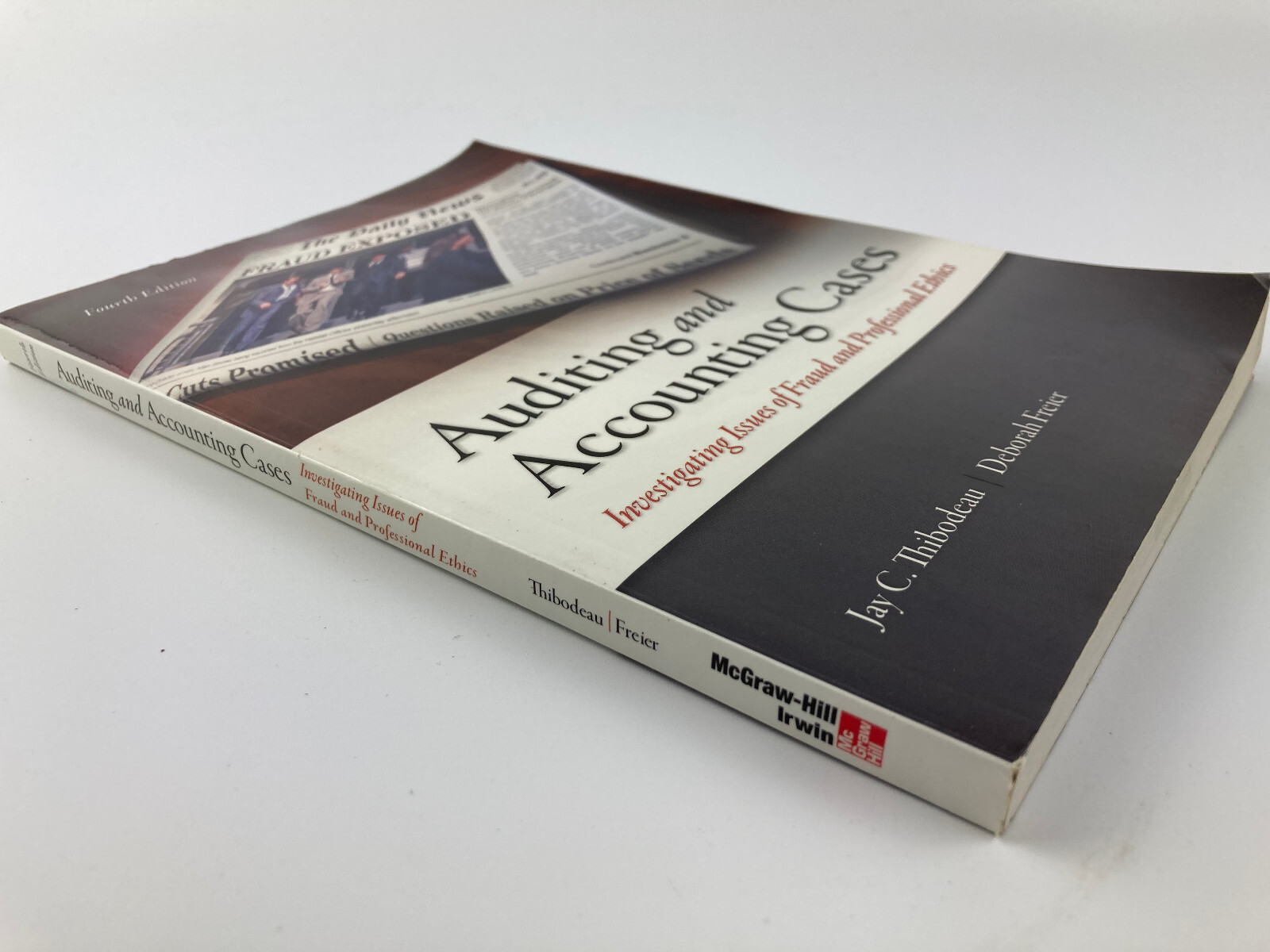 Auditing and Accounting Cases 4th Ed Paperback Text Book 9780078025563 Thibodeau