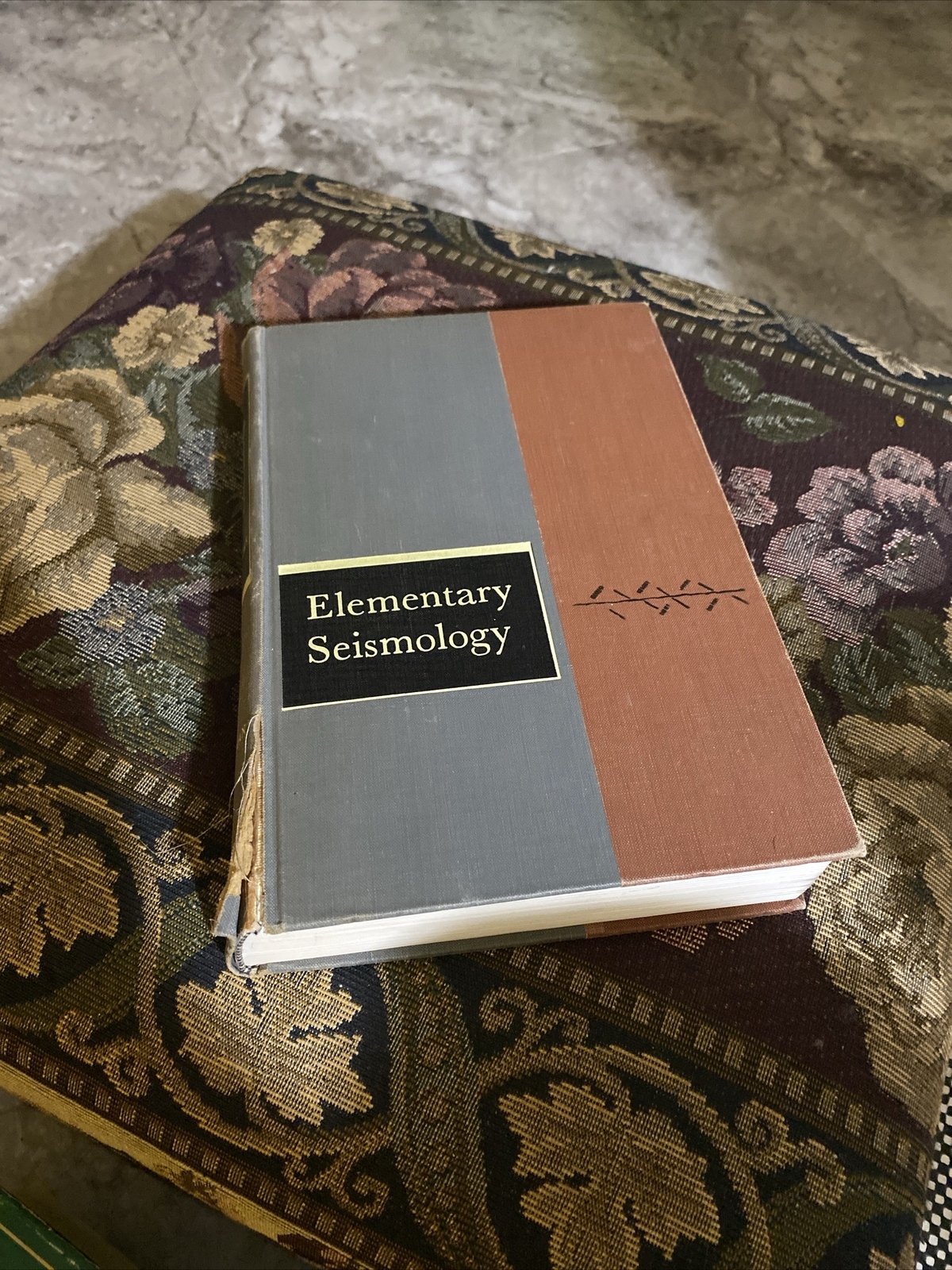 Elementary Seismology by Charles F. Richter 1958 768 pages Hardcover