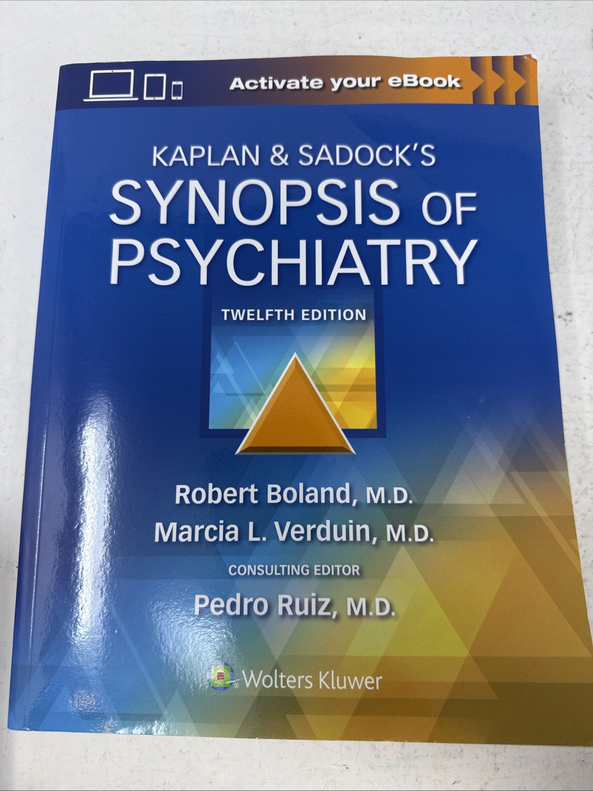 Kaplan & Sadock’s Synopsis Of Psychiatry- 12th Ed. Paperback
