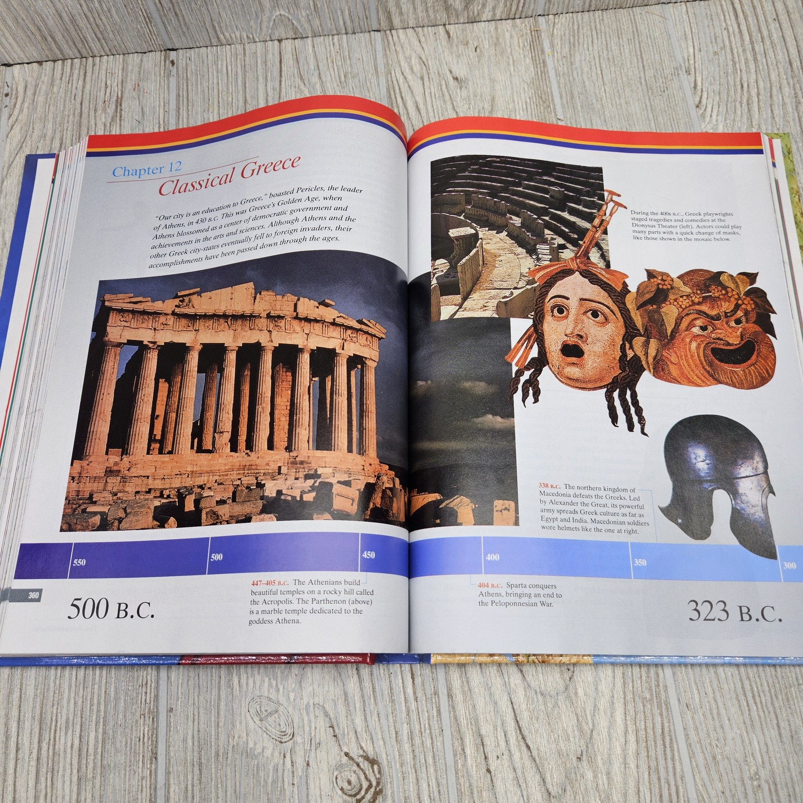 A Message of Ancient Days Houghton Mifflin Social Studies World History Hardcove