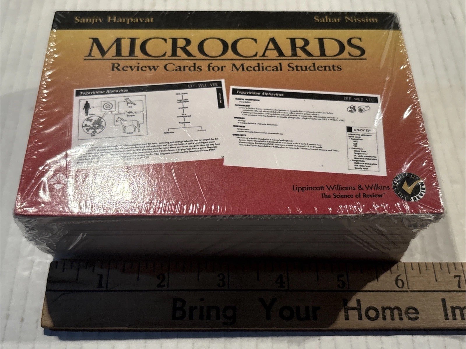 MICROCARDS: REVIEW CARDS FOR MEDICAL STUDENTS By Harpavat Sanjiv Md & Nissim NEW