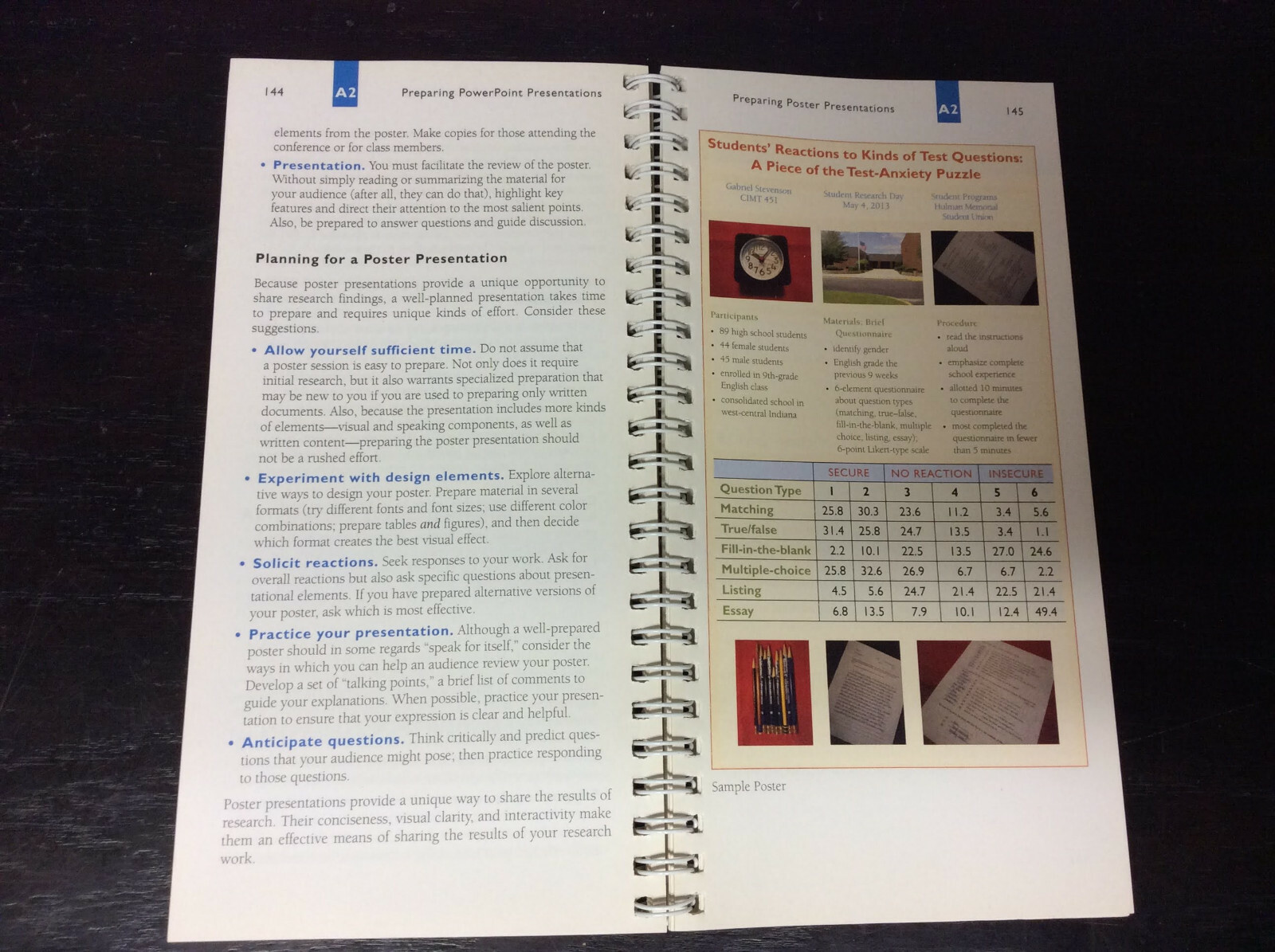 Pocket Guide to APA Style Perrin, Robert (Spiral-bound 2015) VG