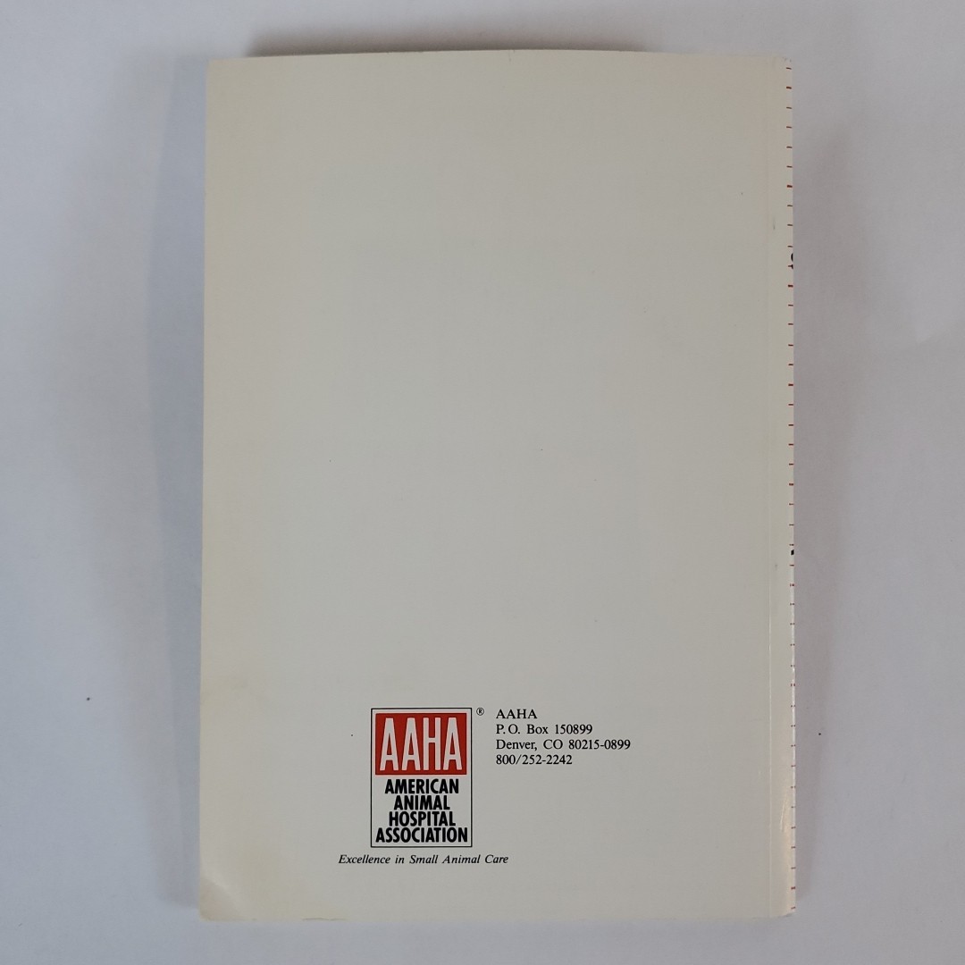 Cardiology Pocket Reference American Animal Hospital Association Book VTG 1990