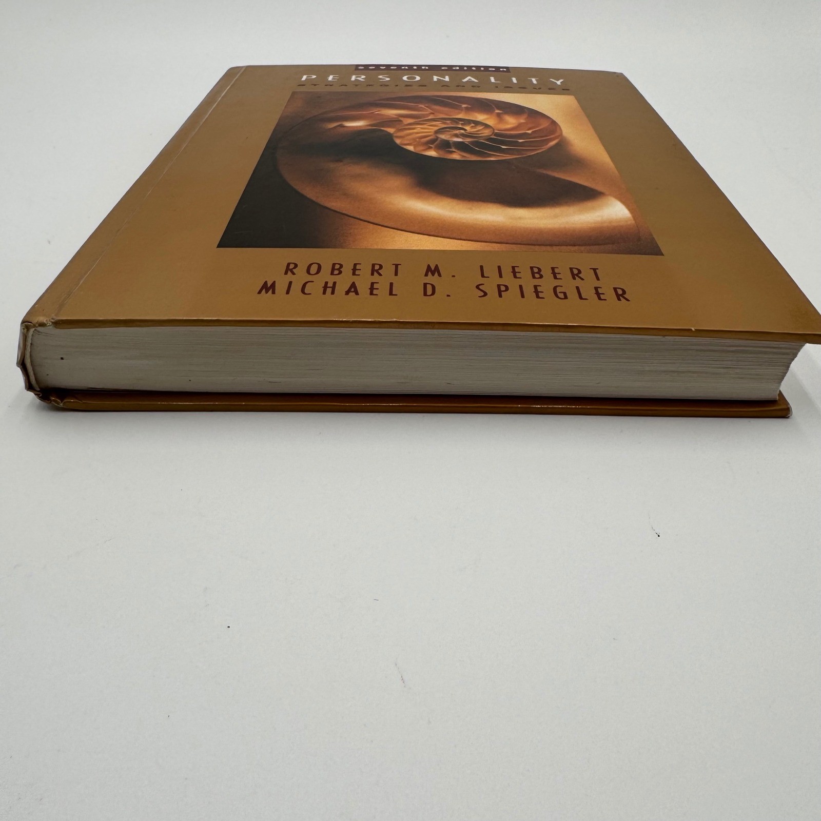 Brooks Cole Personality Strategies and Issues 7th Ed Liebert Spiegler Textbook