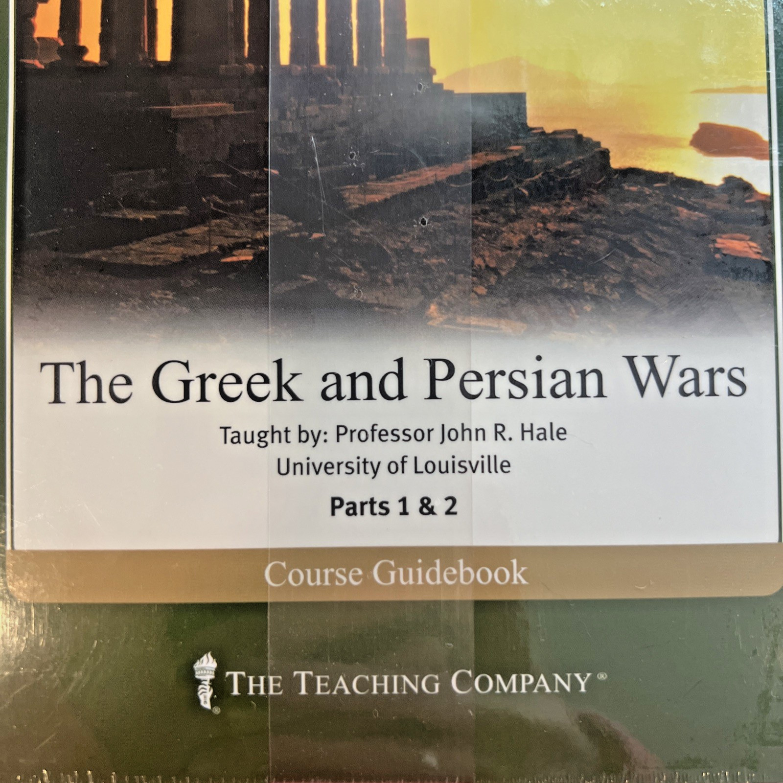The Great Courses – The Greek and Persian Wars DVD Set & Course Guidebook
