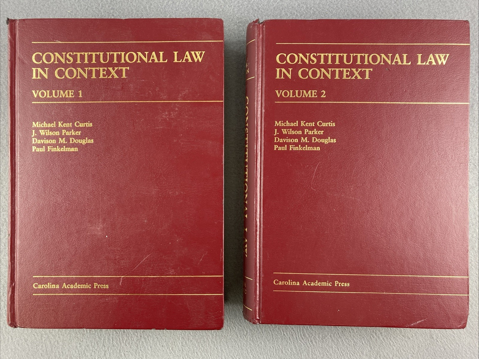 Constitutional Law In Context Volume 1 And 2 Carolina Academic Press Bundle