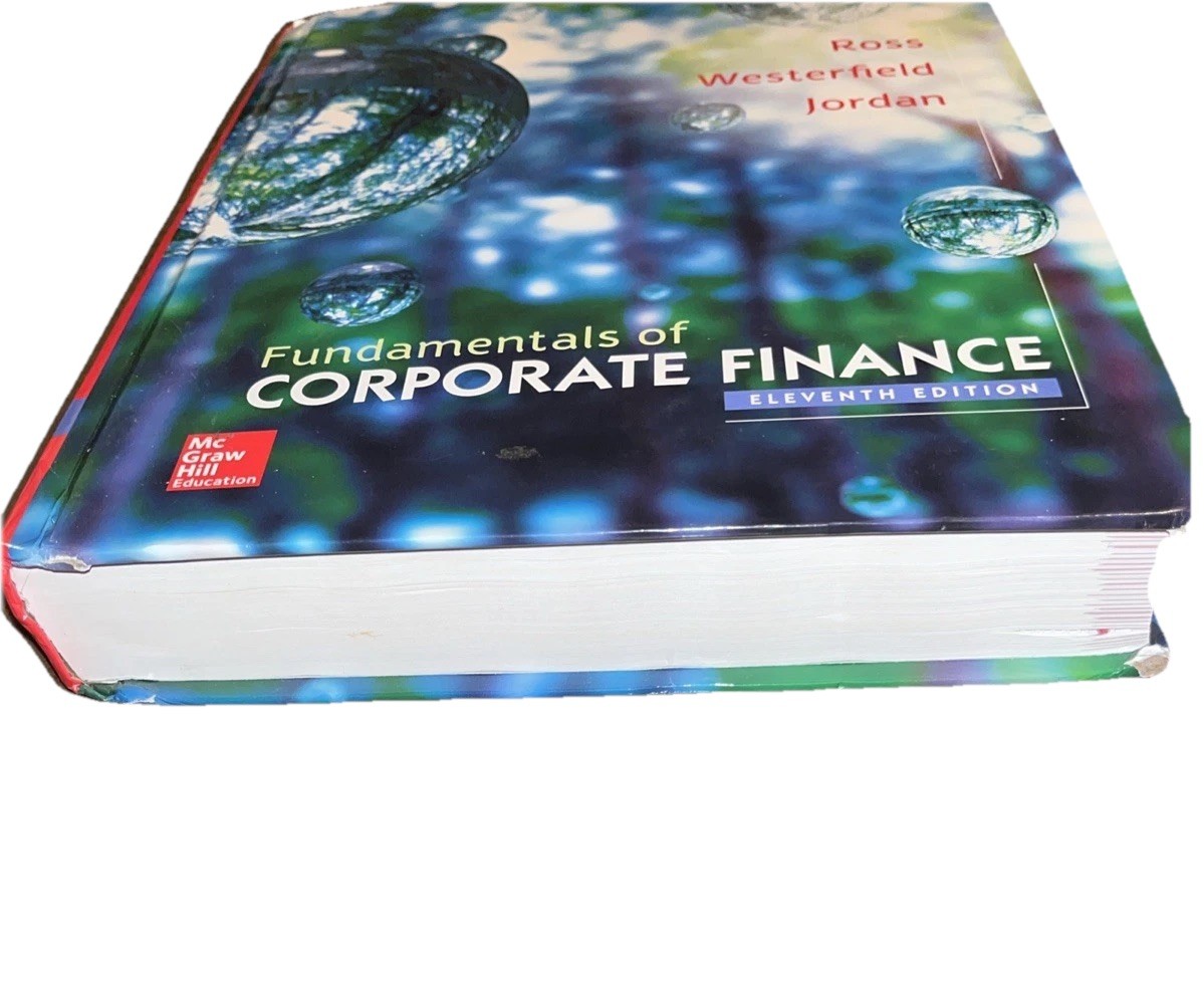Fundamentals of Corporate Finance 11th Edition by Ross, Westerfield – Hardcover