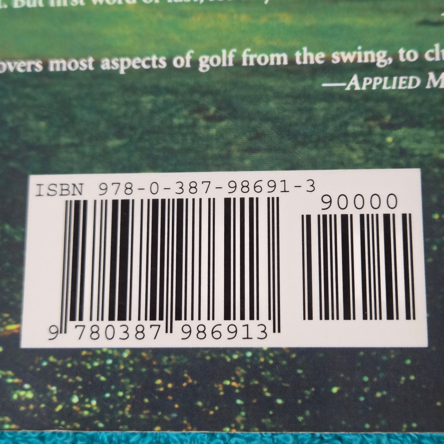 The Physics of Golf Theodore P. Jorgensen 1999 Second Edition Science Springer