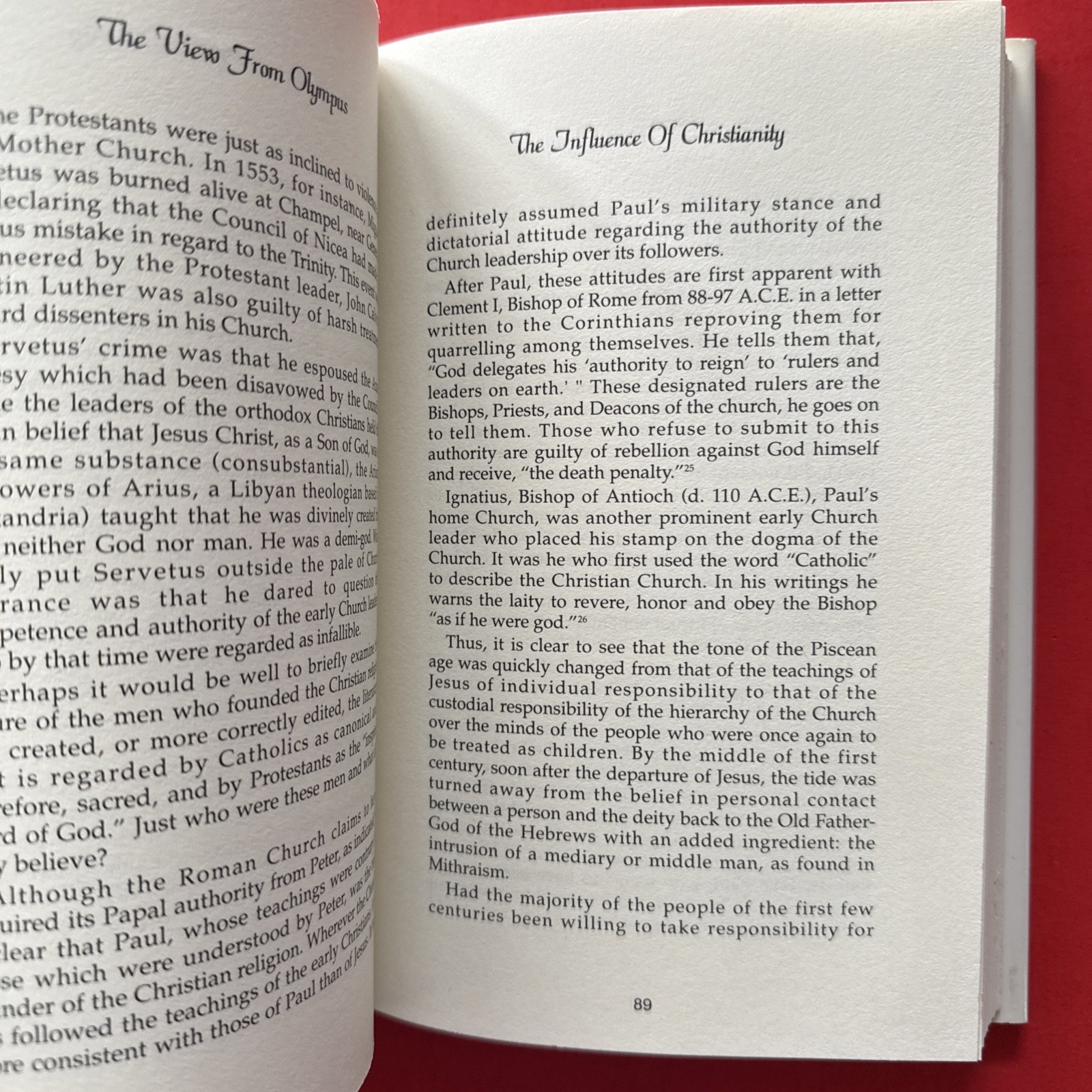THE VIEW FROM OLYMPUS: A NEW GNOSTIC GOSPEL By D. H. Lloyd – Hardcover RARE