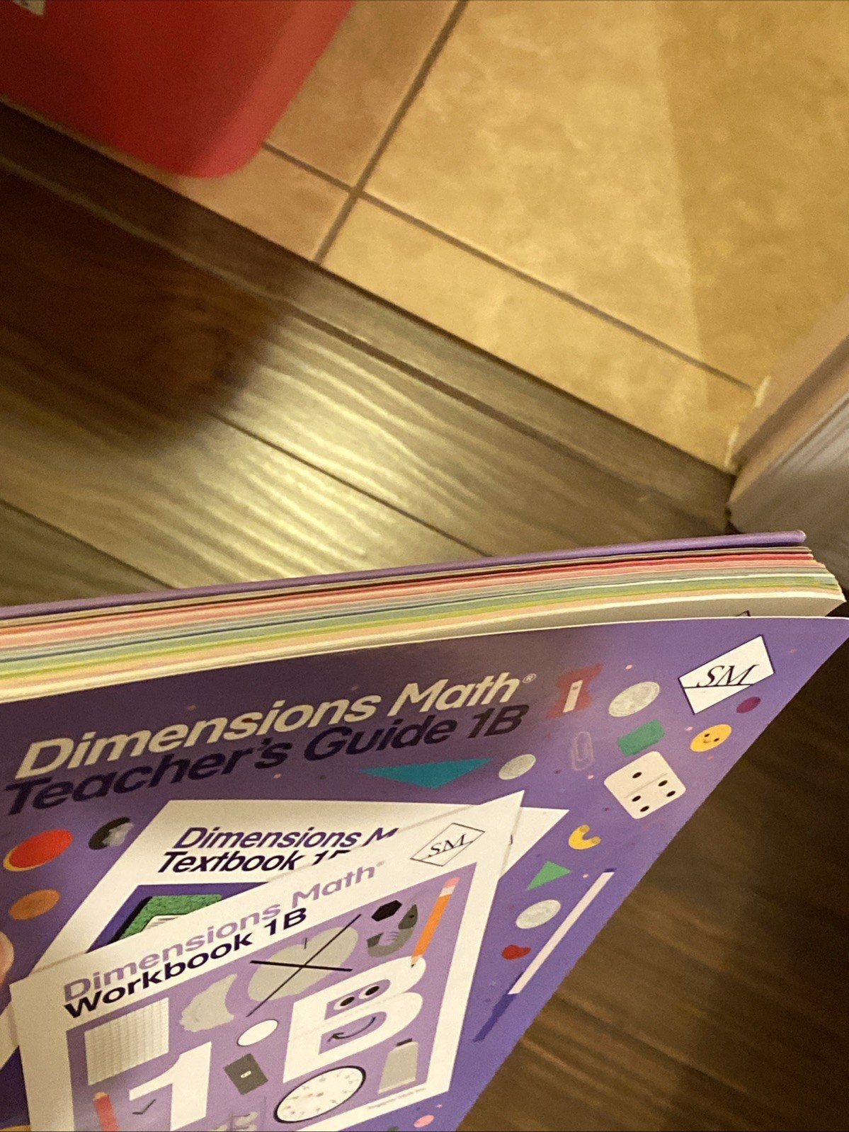 Singapore Math Dimensions Math Teacher’s Guide 1B Spiral Bound Teacher’s Edition