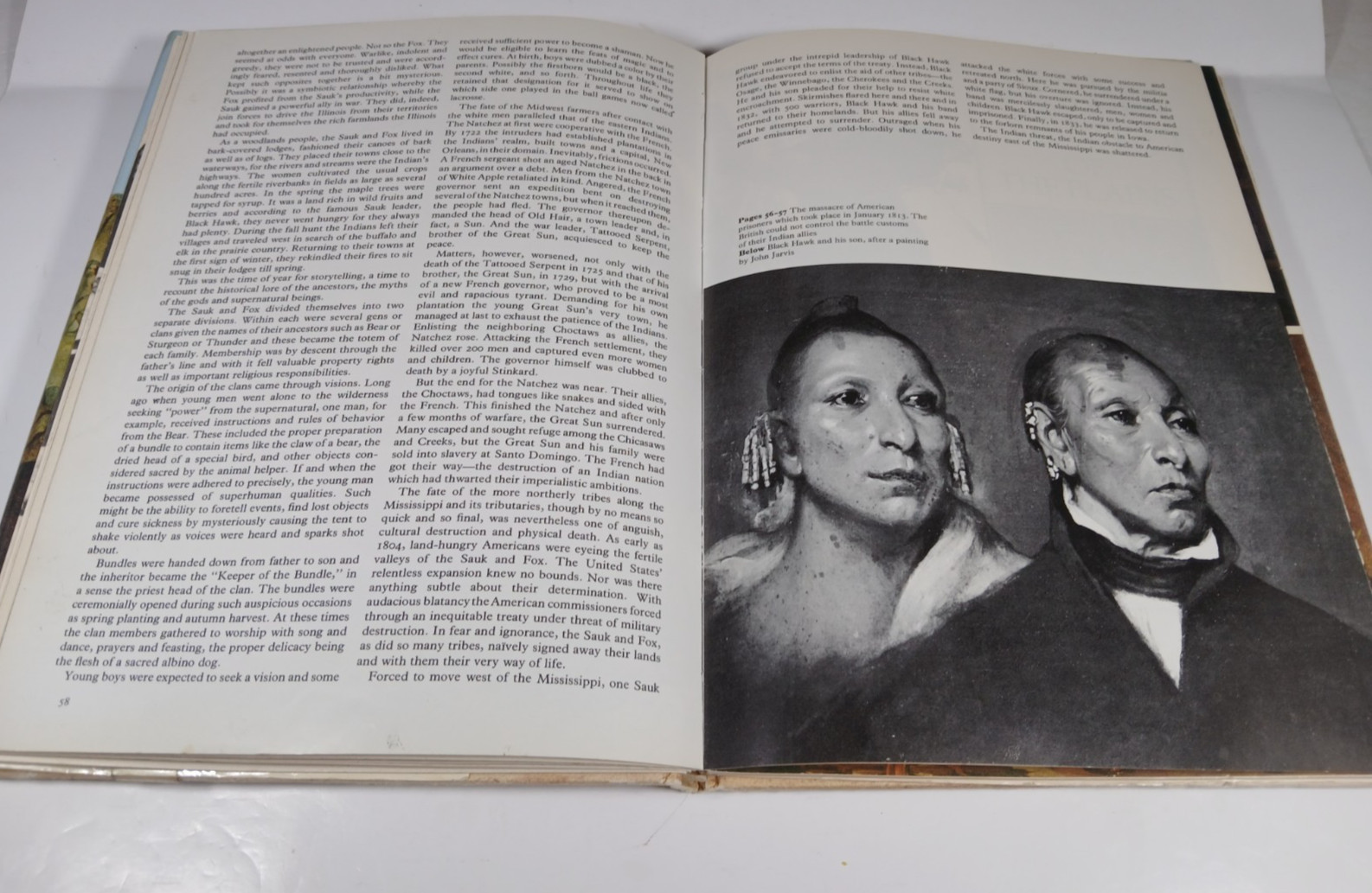 The Colorful Story of North American Indians by Royal B. Hassrick 1975 HB Ex Lib