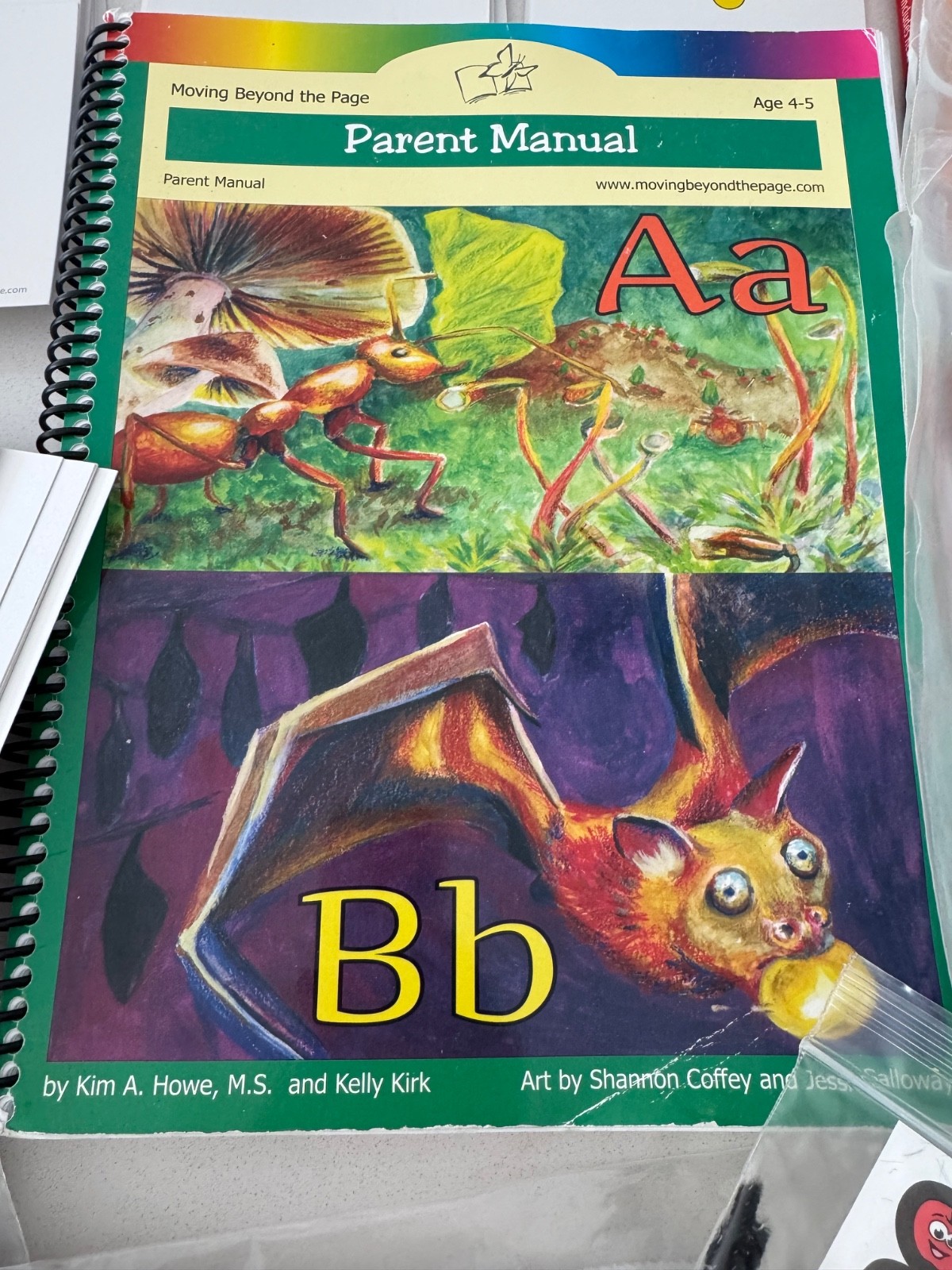 Moving Beyond The Page- Ages 4-5 Parent Manual + Materials Kit (26/30)