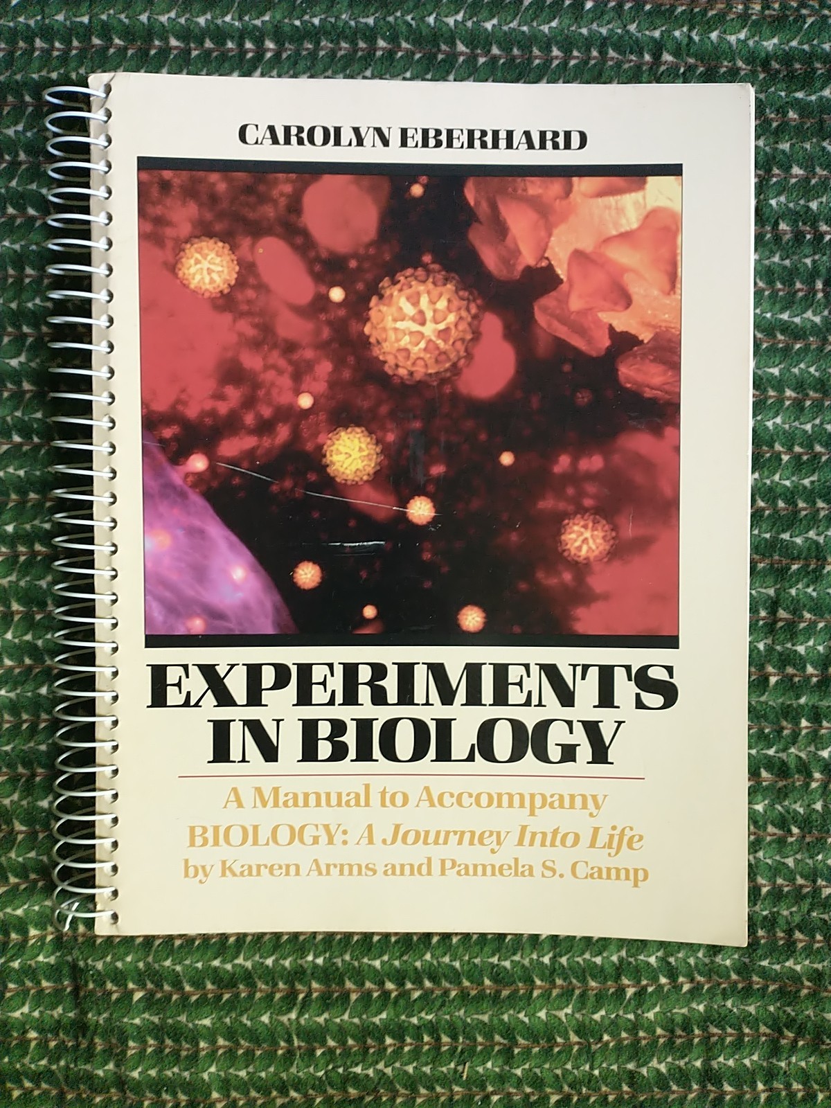 Lot 3 AP Biology/Freshman College Biology Laboratory Manuals Abramoff Arms Ritch