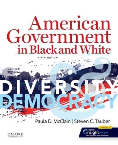 American Government in Black and White: Diversity and Democracy – VERY GOOD