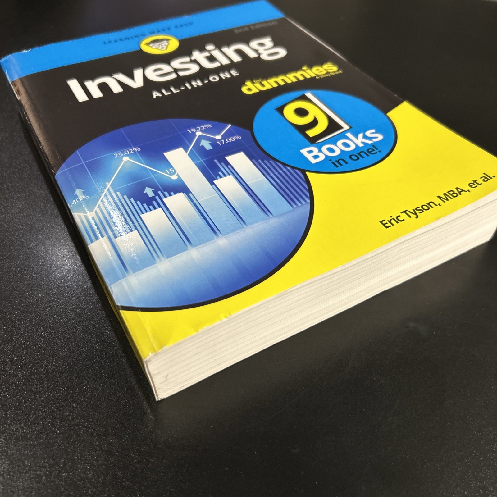 Investing All-in-One For Dummies – Paperback, by Tyson Eric – Very Good