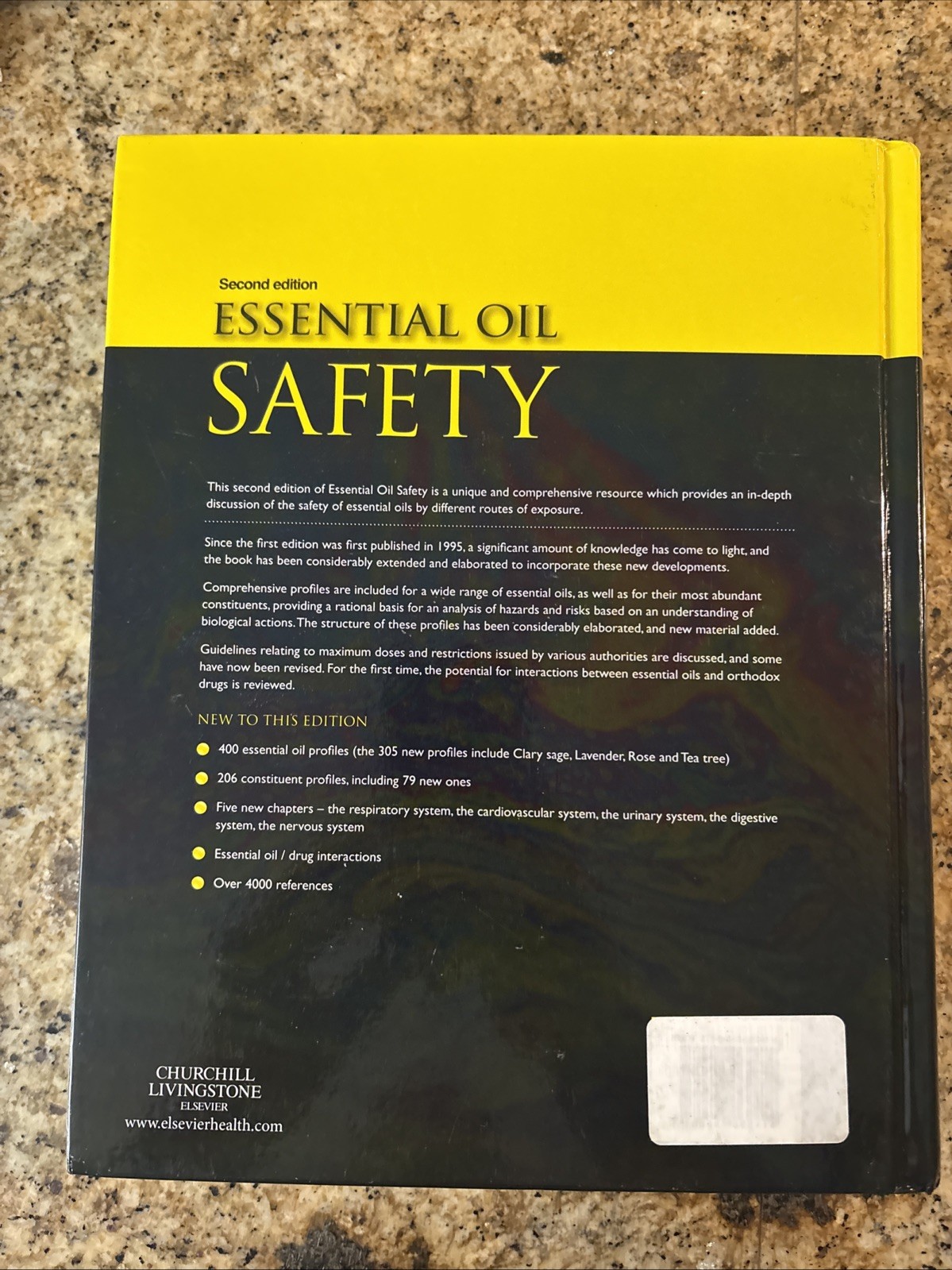 Essential Oil Safety: A Guide for Health Care Professionals 2nd Ed. Hardcover