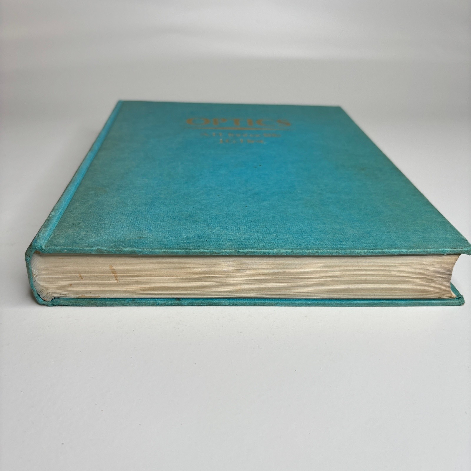 Optics AH Tunnacliffe & JG Hirst 1981 Signed Physics Optics Academic Reference