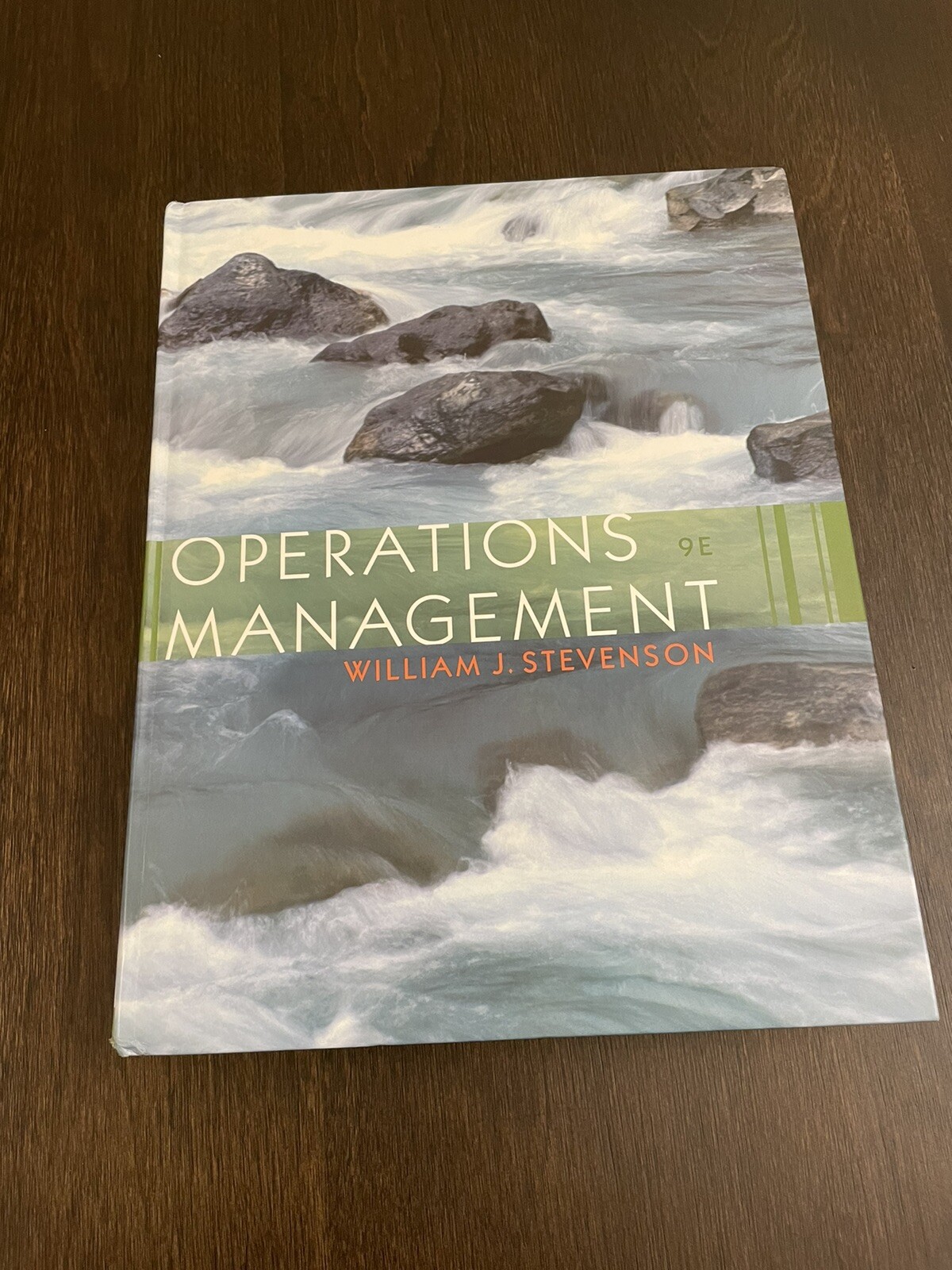 Operations Management 9 edition by William J. Stevenson