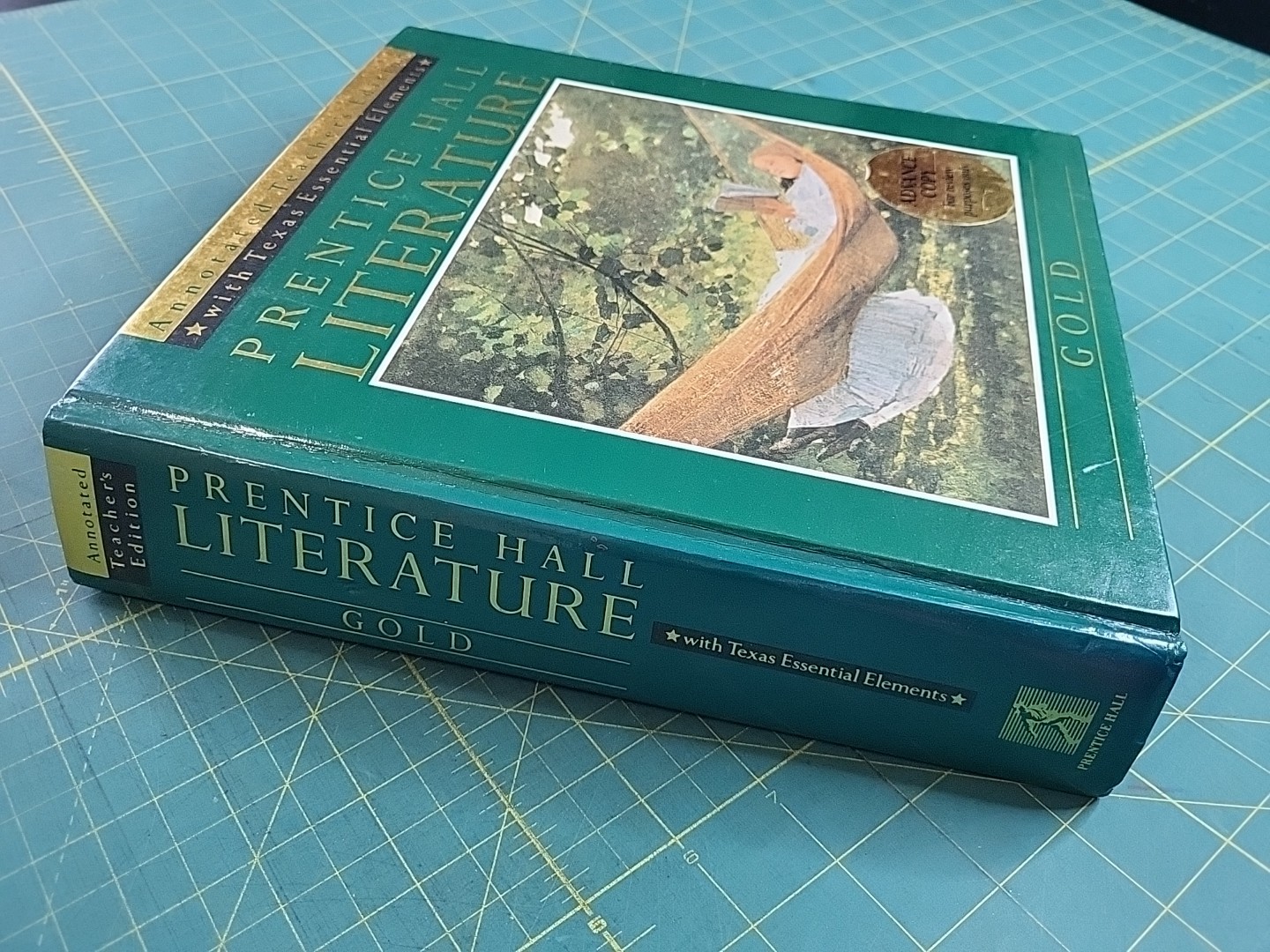 Prentice Hall Literature Gold Annotated Teacher Edition Advanced Copy 1989