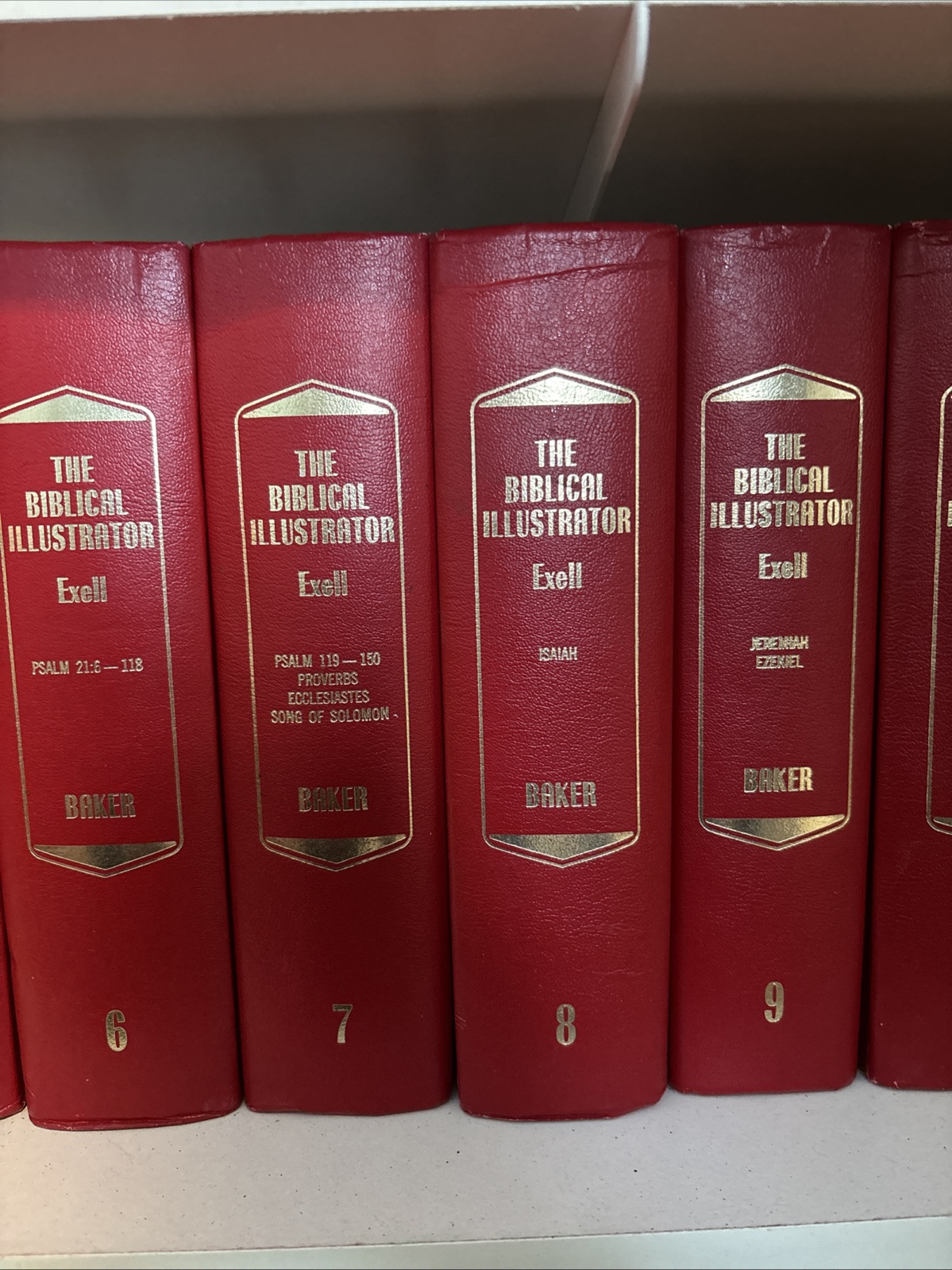 The Biblical Illustrator 23 Volume Complete Book Set. Exell- Baker Excellent