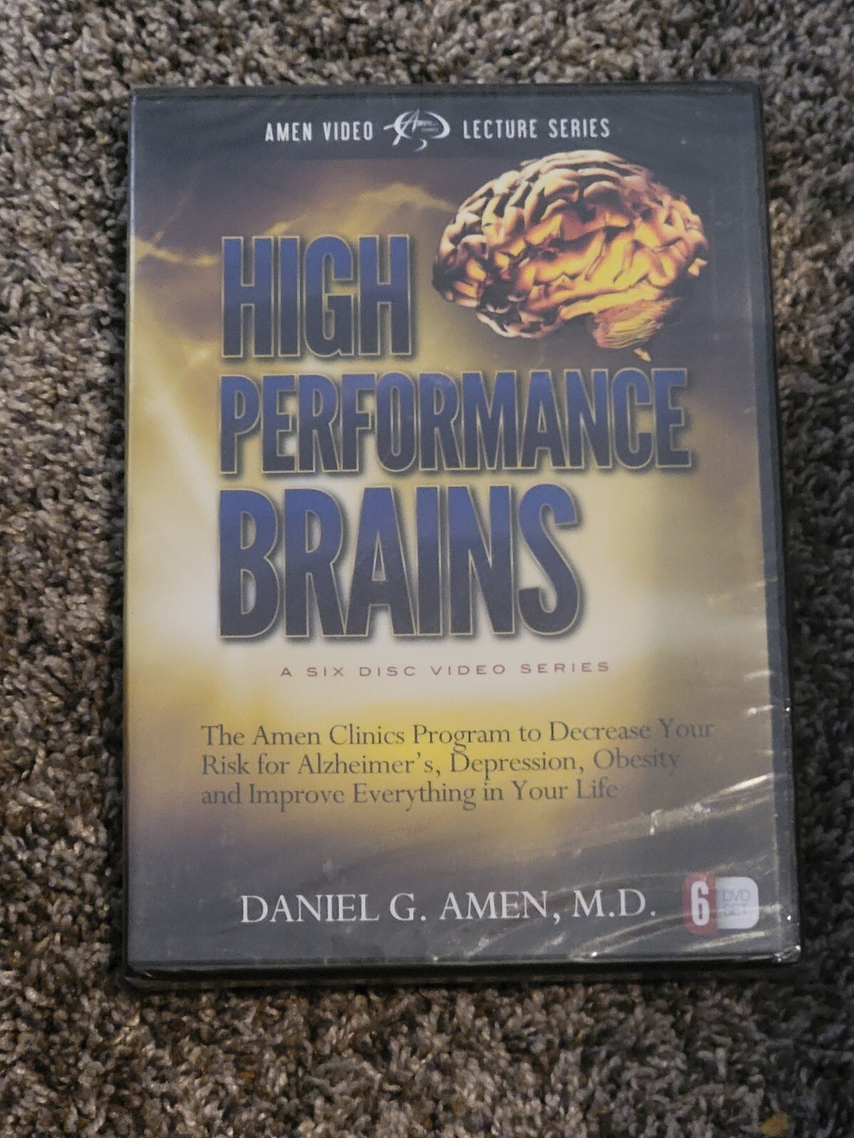 High Performance Brains : The Amen Clinics Program to Decrease Alzheimer’s DVD
