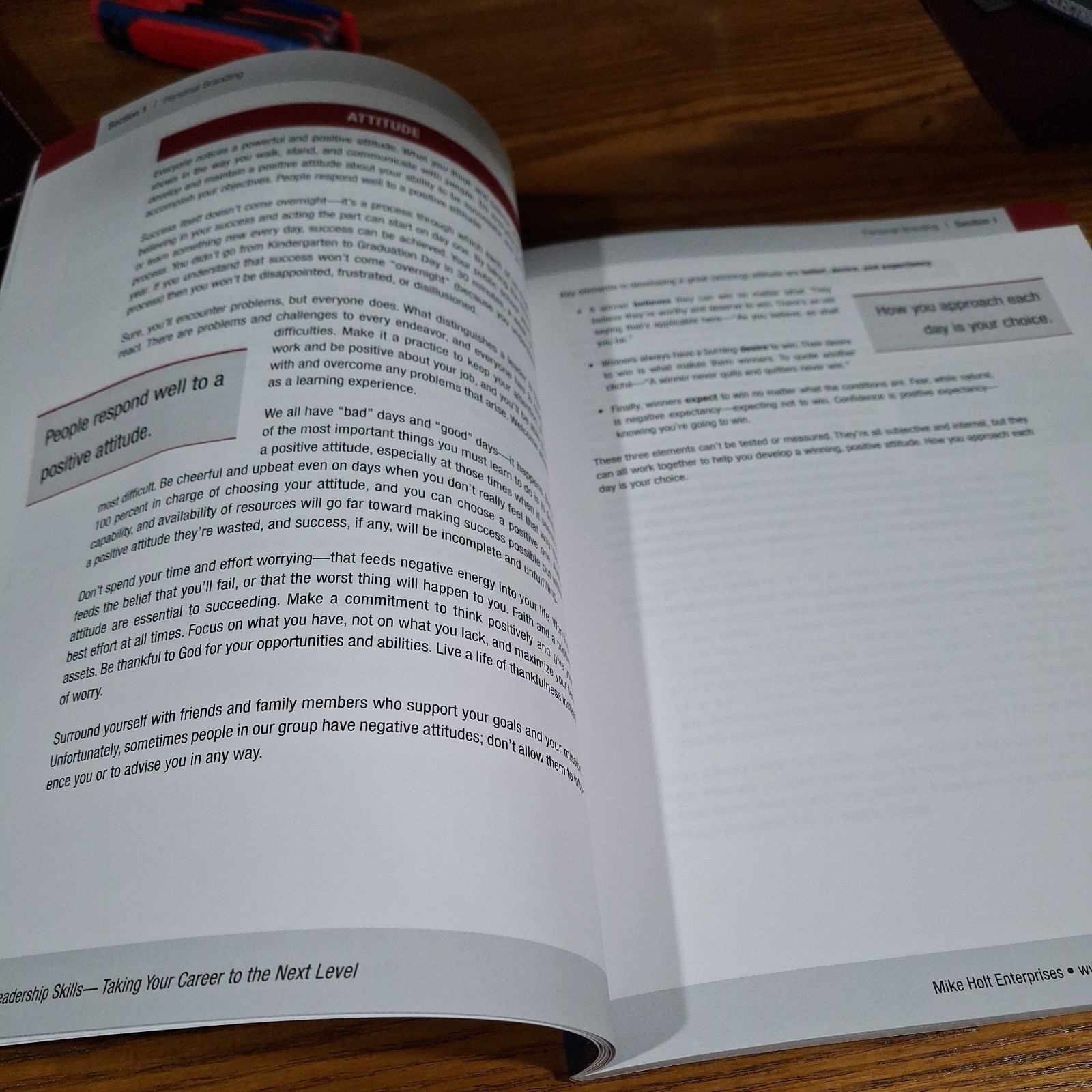 Mike Holt`s Leadership Skills textbook