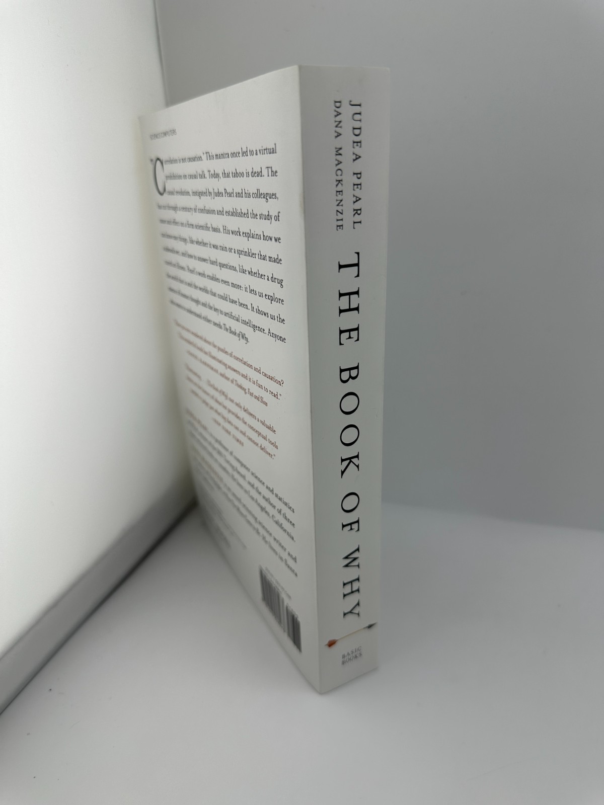The Book of Why: The New Science of Cause and Effect – Judea Pearl – Paperback