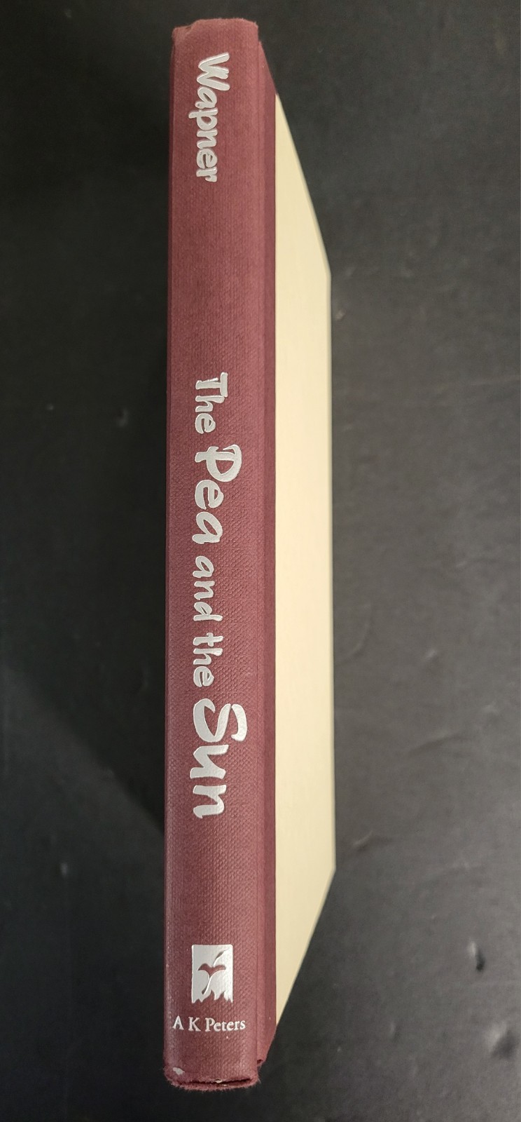 THE PEA AND THE SUN Mathematical Paradox by L. Wapner (2005, HCDJ) VERY GOOD