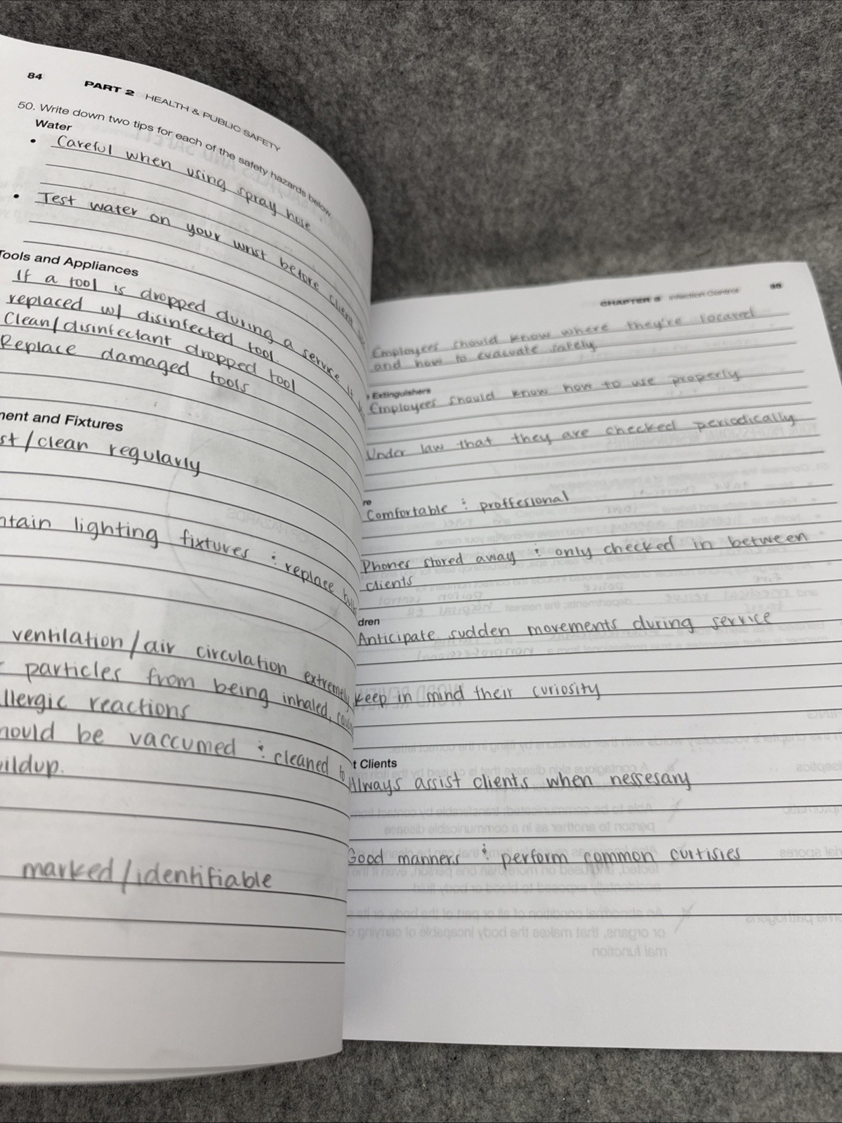 Student Workbook for Milady Standard Foundations by Milady (2019, Trade…