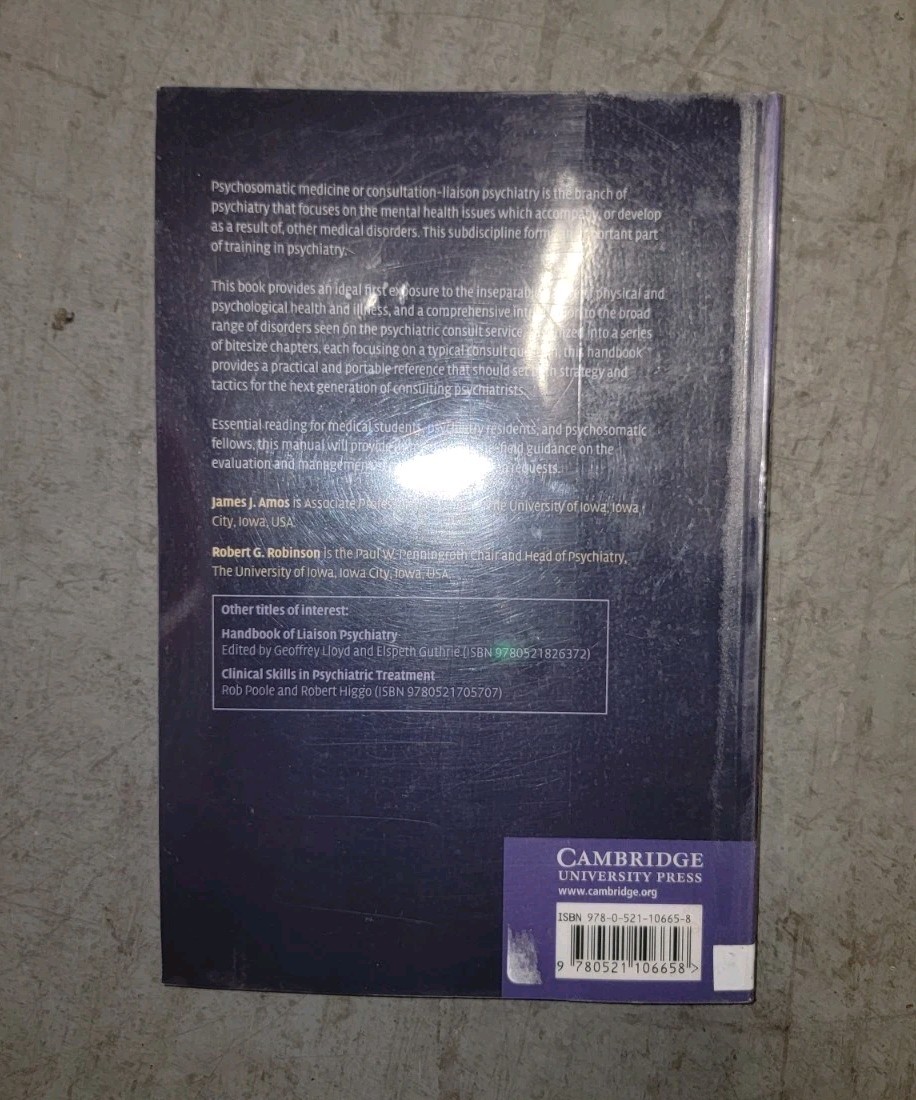 Psychosomatic Medicine: An Introduction to Consultation-Liaison Psychiatry