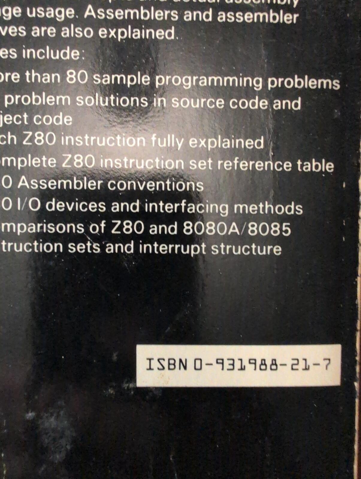 Z80 Assembly Language Programming 1979
