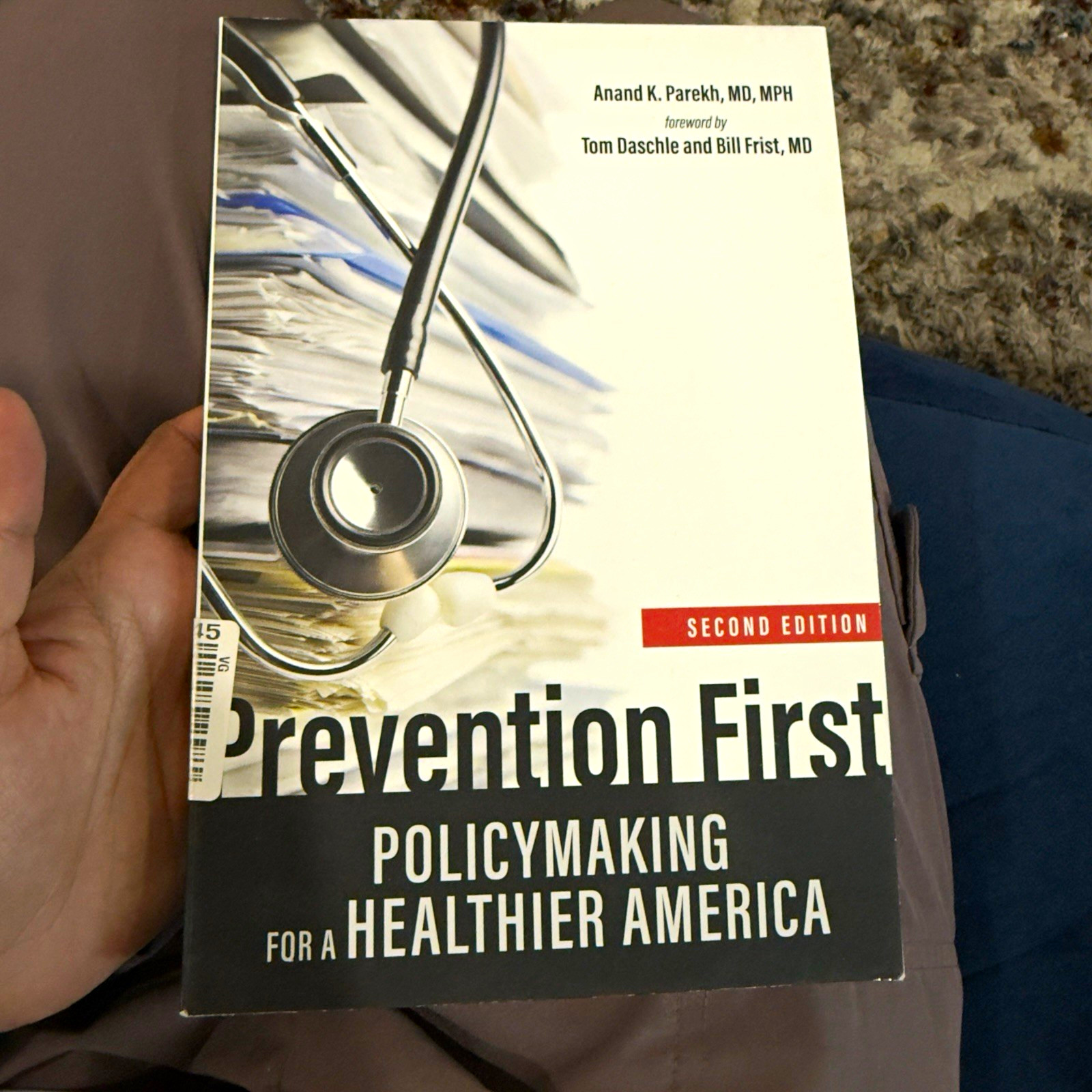 Prevention First 2nd Ed Paperback Textbook Anand K. Parekh 2016 English