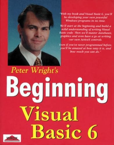 Beginning Visual Basic 6 – paperback Wright, Peter