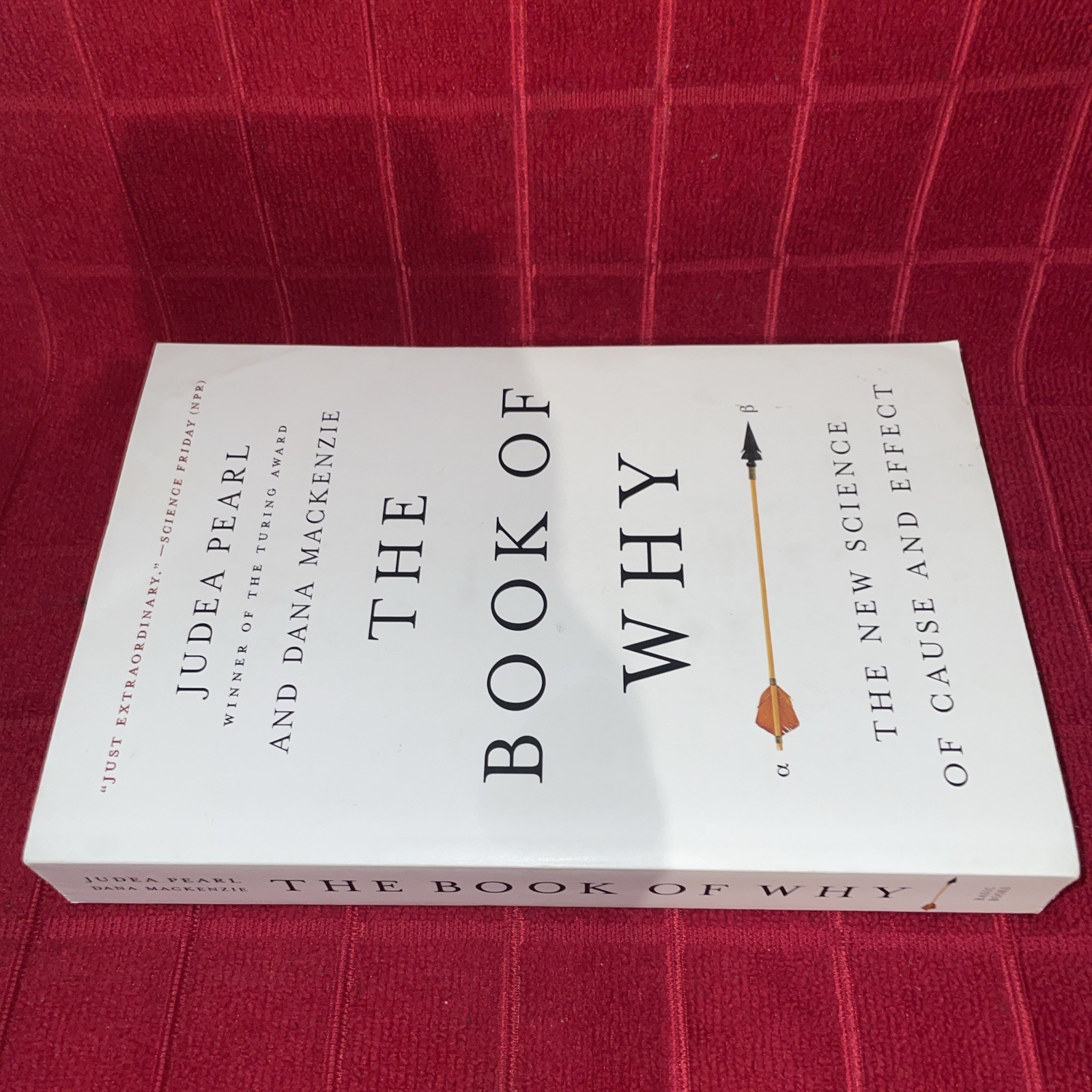 The Book of Why : by Dana Mackenzie and Judea Pearl