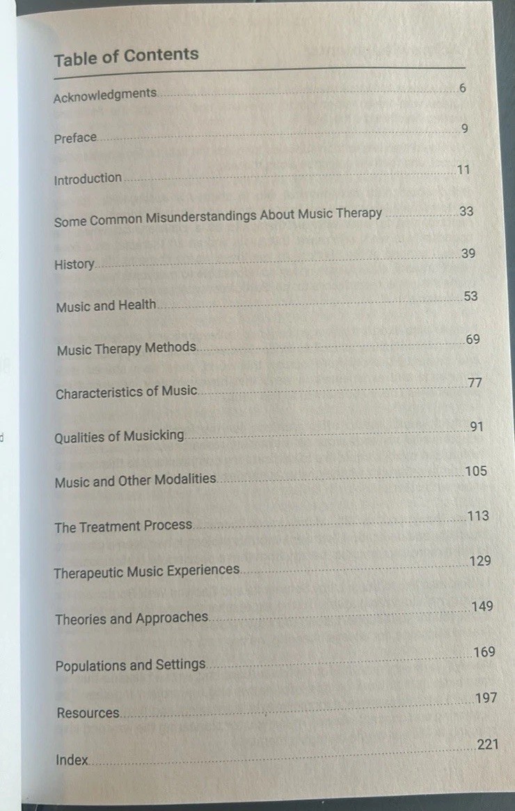 A Graphic Guide to Music Therapy Exc Cond. Free Shipping!