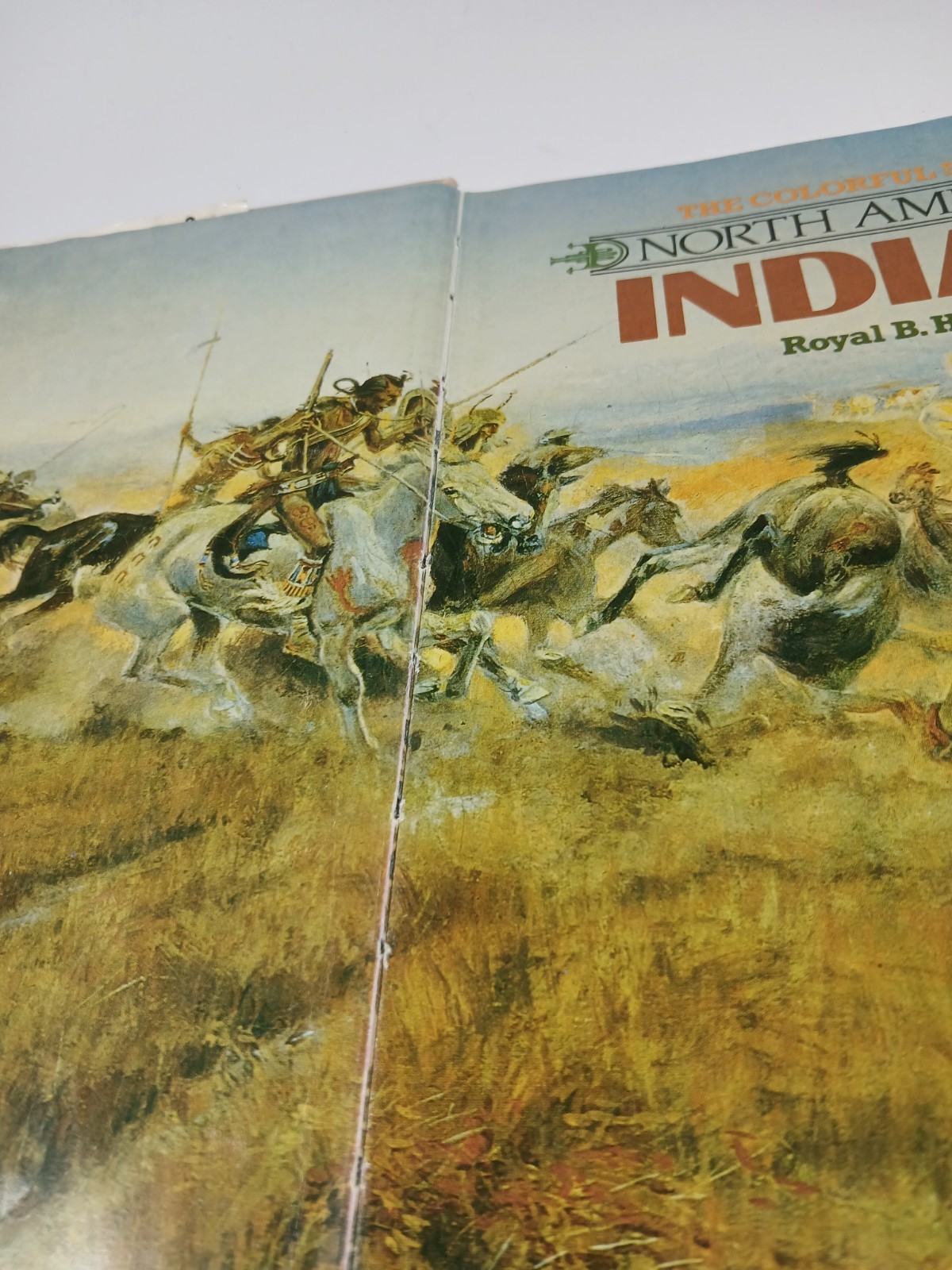 The Colorful Story of North American Indians by Royal B. Hassrick 1975 HB Ex Lib