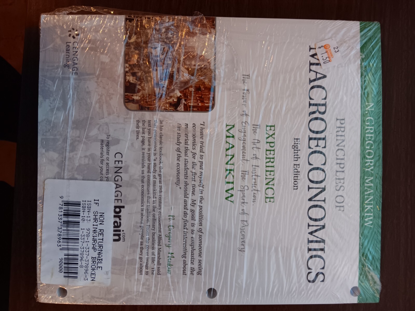 Principles of Macroeconomics by N. Gregory Mankiw Ringbound