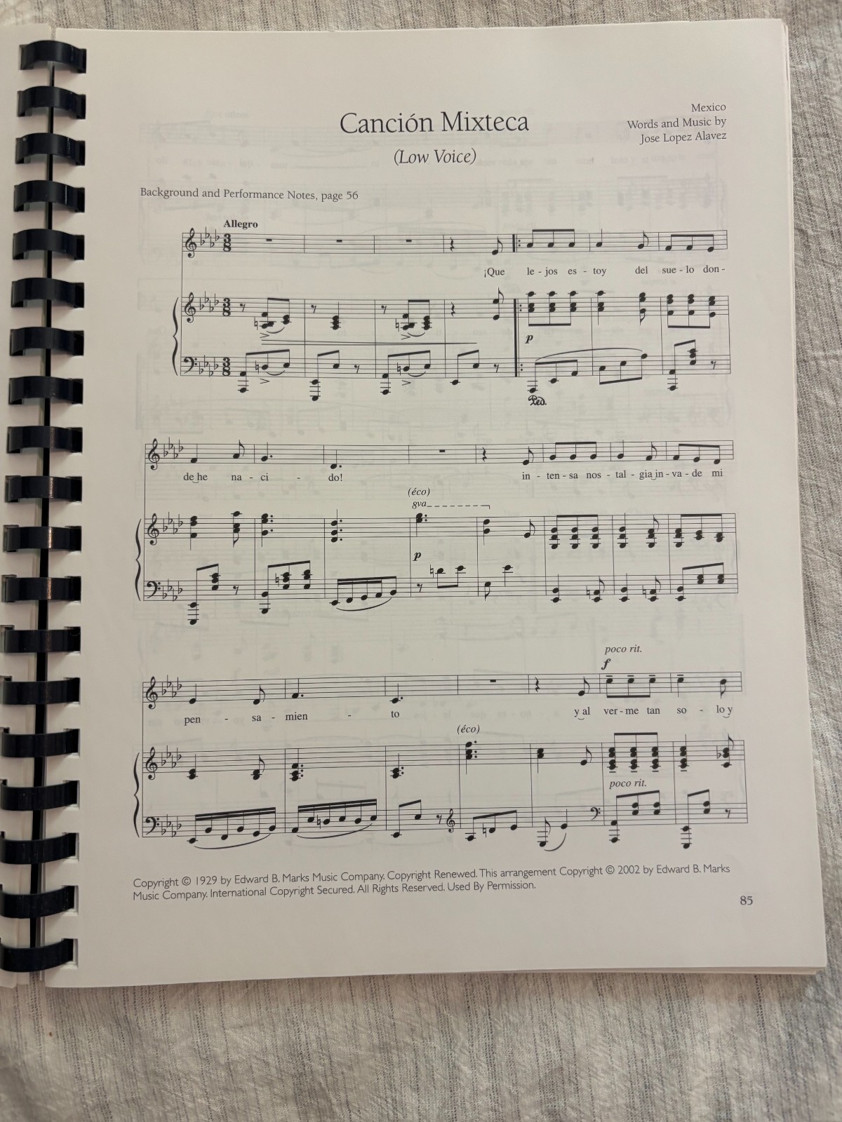 Basics of Singing By Jan Schmidt 2003 5th Edition Spiral Bound