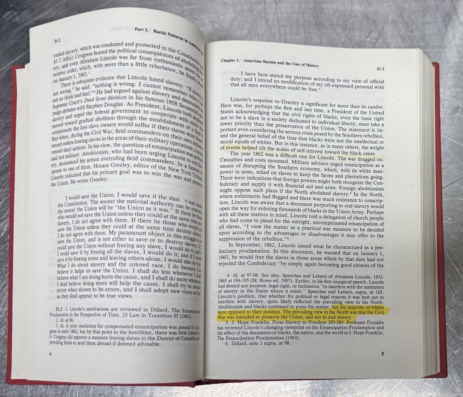 Race, racism and American law 2nd Ed 7th Printing