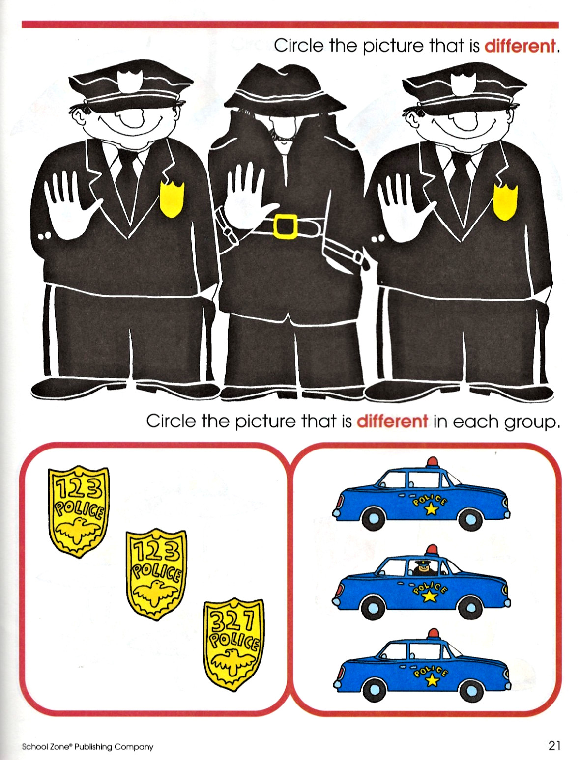 “SAME OR DIFFERENT” ~ (PRESCHOOL / AGES 3-5) ~ *** ACTIVITY BOOK ***