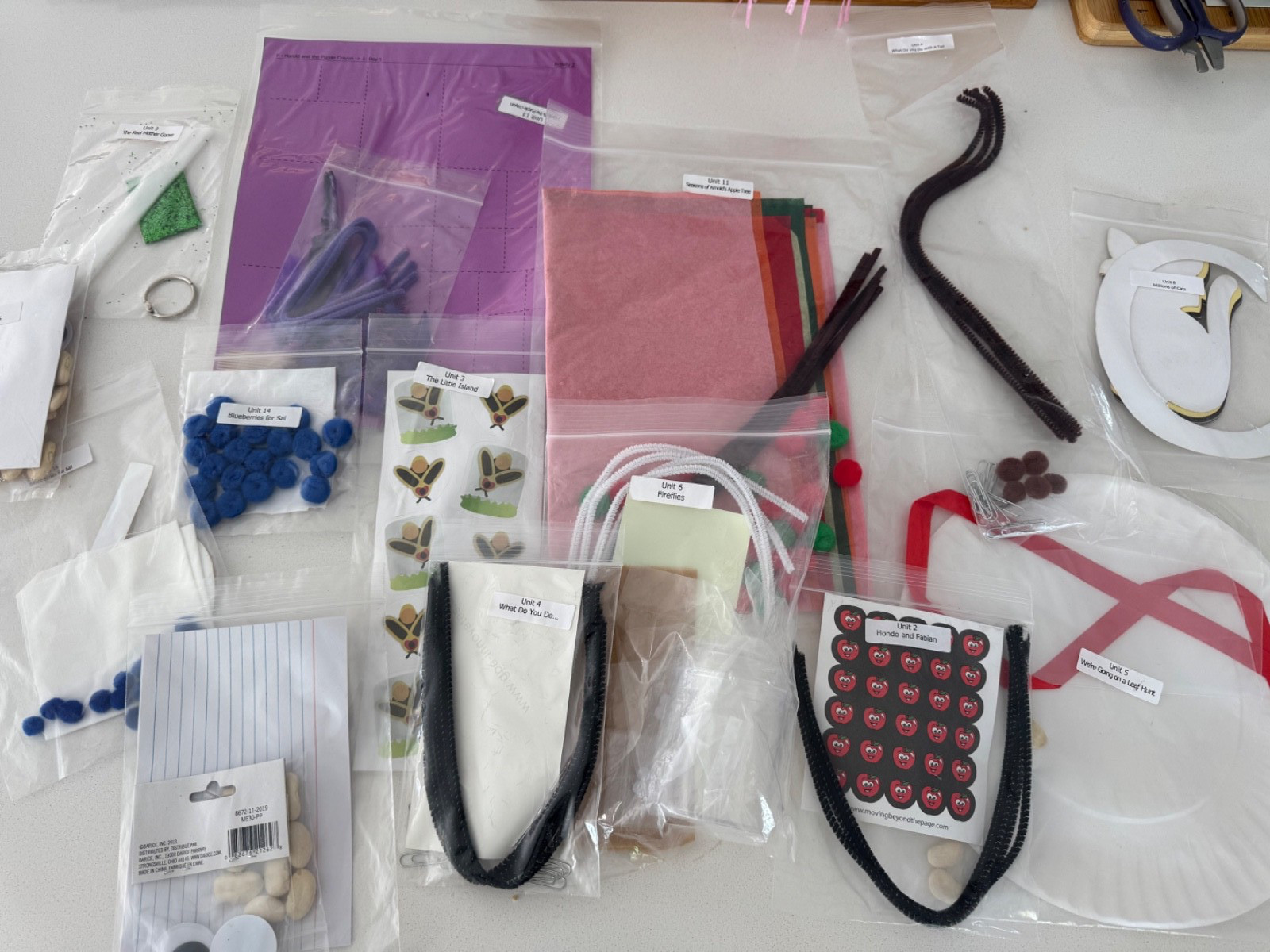 Moving Beyond The Page- Ages 4-5 Parent Manual + Materials Kit (26/30)