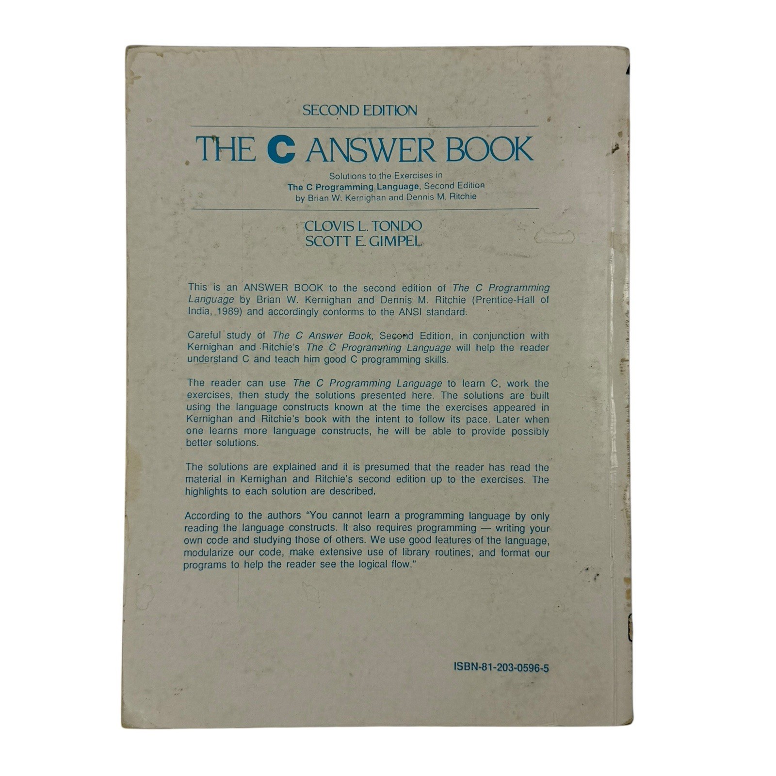 The C Programming Language (2nd Edition), Brian W. Kernighan, Dennis M. Ritchie