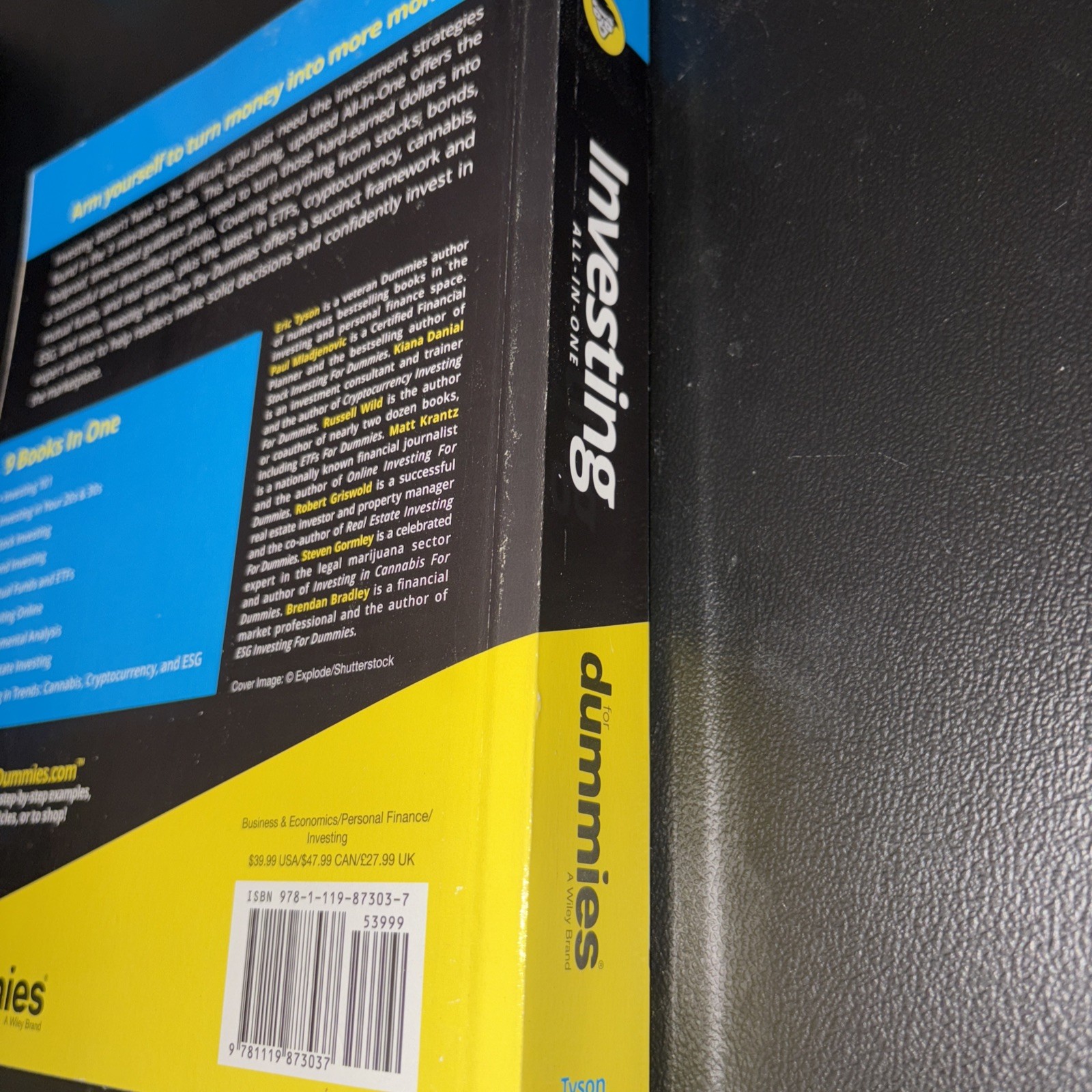 Investing All-in-One For Dummies 2nd Edition Eric Tyson Paperback Finance Book