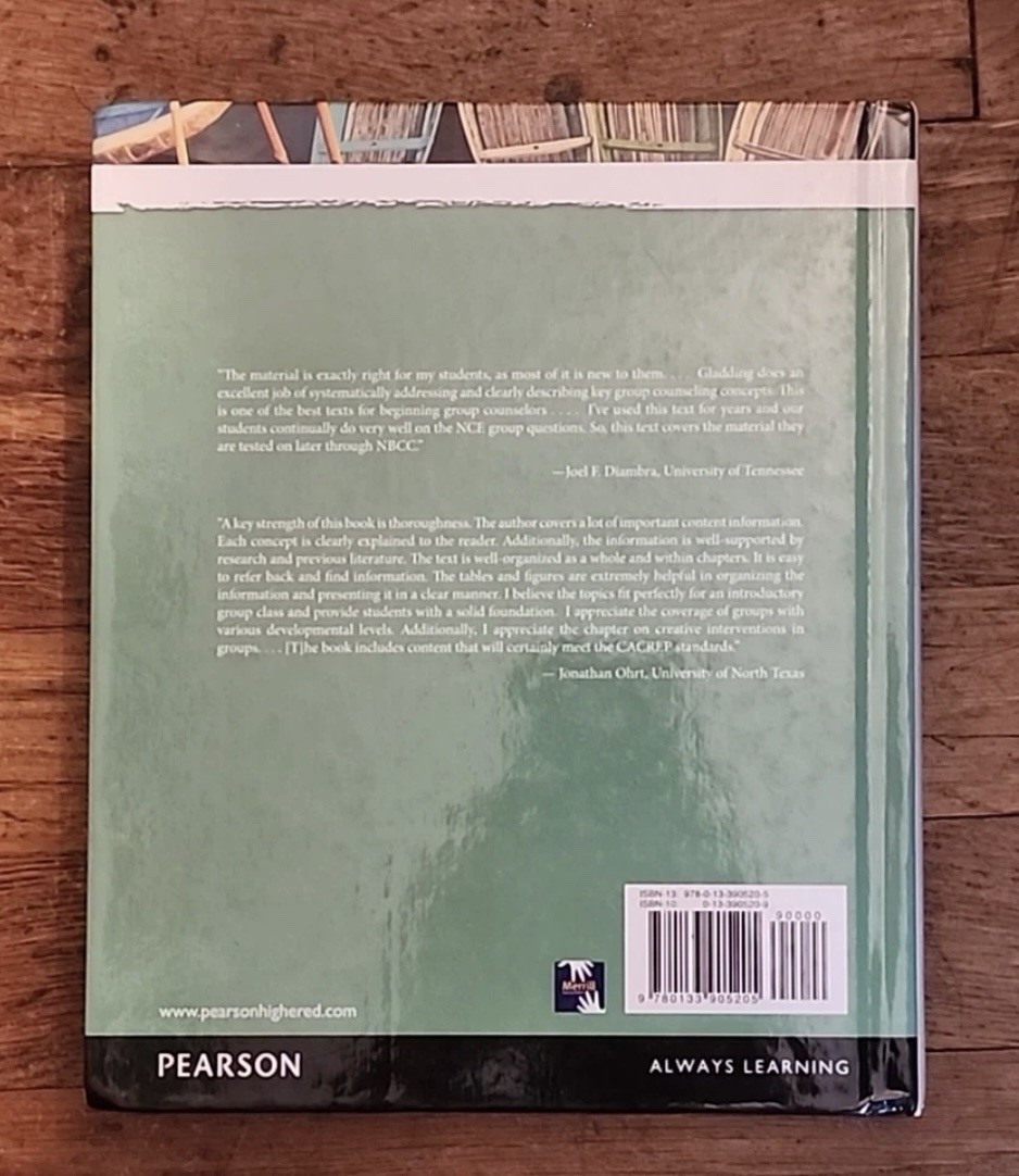 Groups: A Counseling Specialty 7th Edition Hardcover, by Gladding Samuel T.