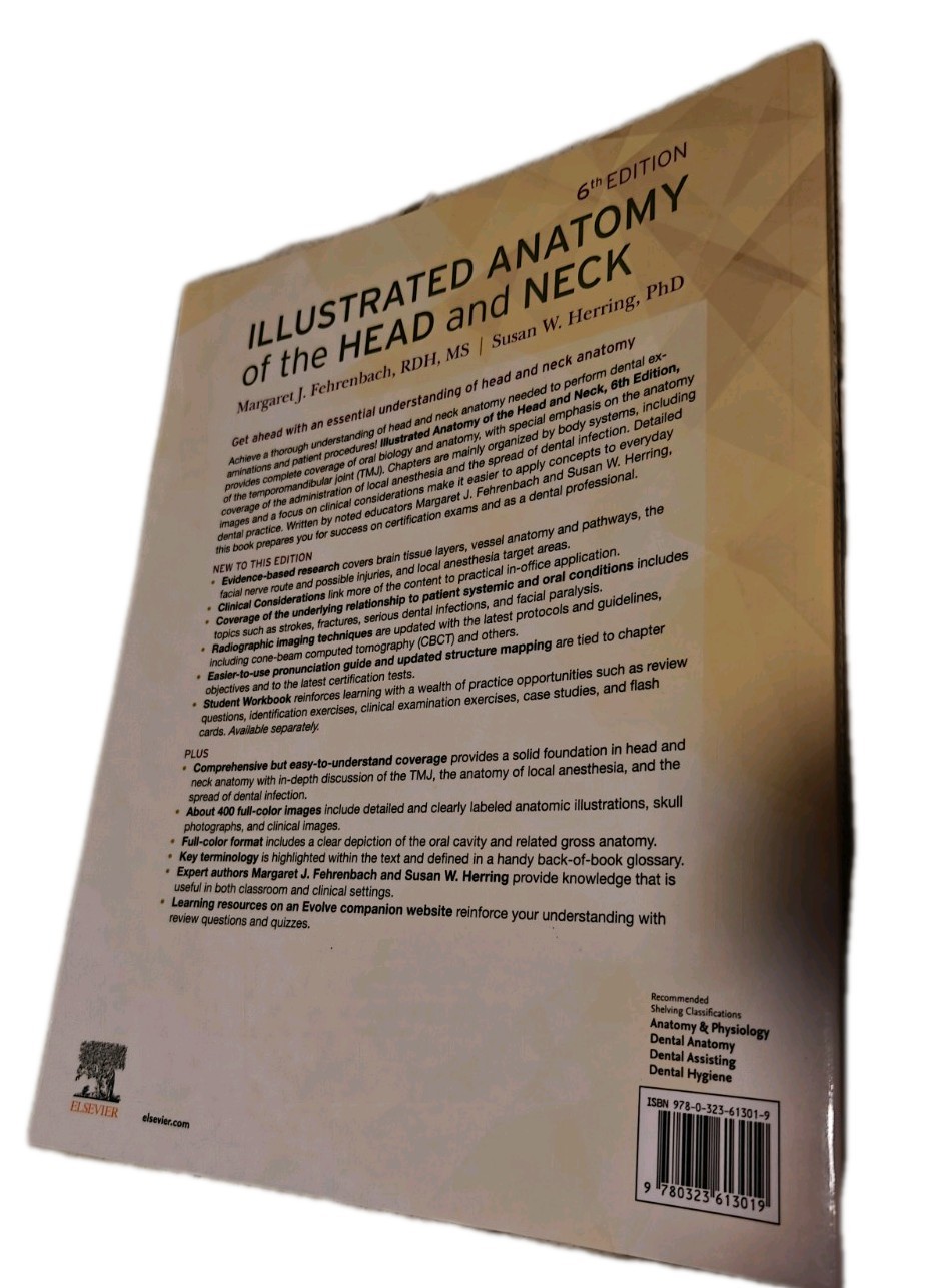 Illustrated Anatomy of the Head and Neck by Margaret J. Fehrenbach